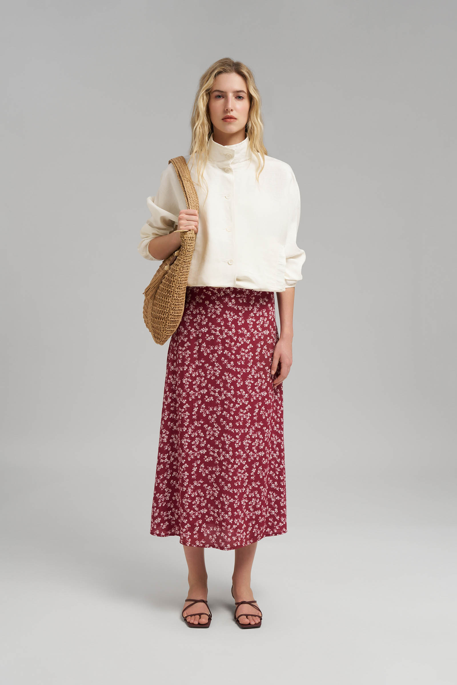 Юбка Finn Flare, бордовый, арт. FSG12012