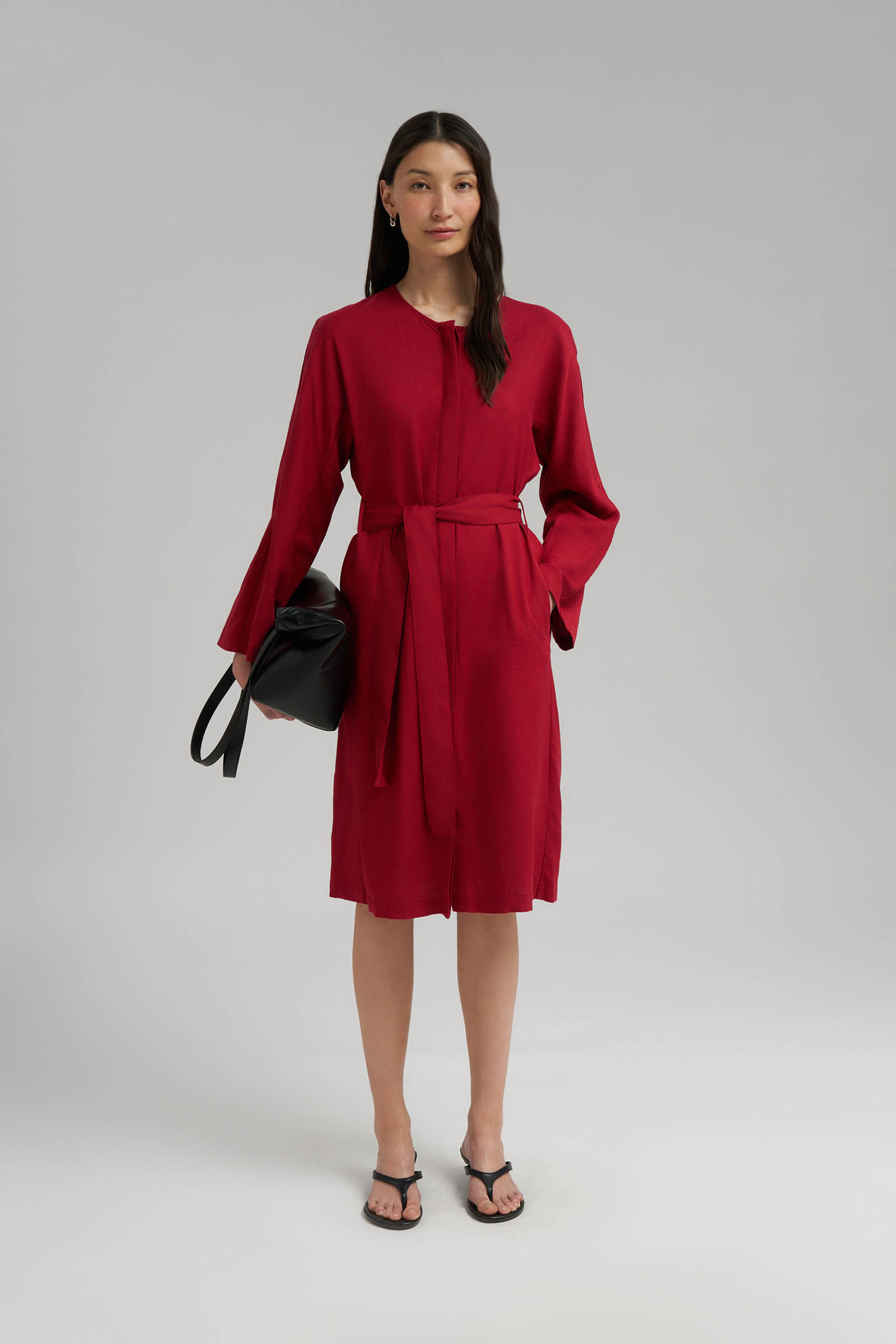 Платье женское Finn Flare, красный, арт. FSG110189