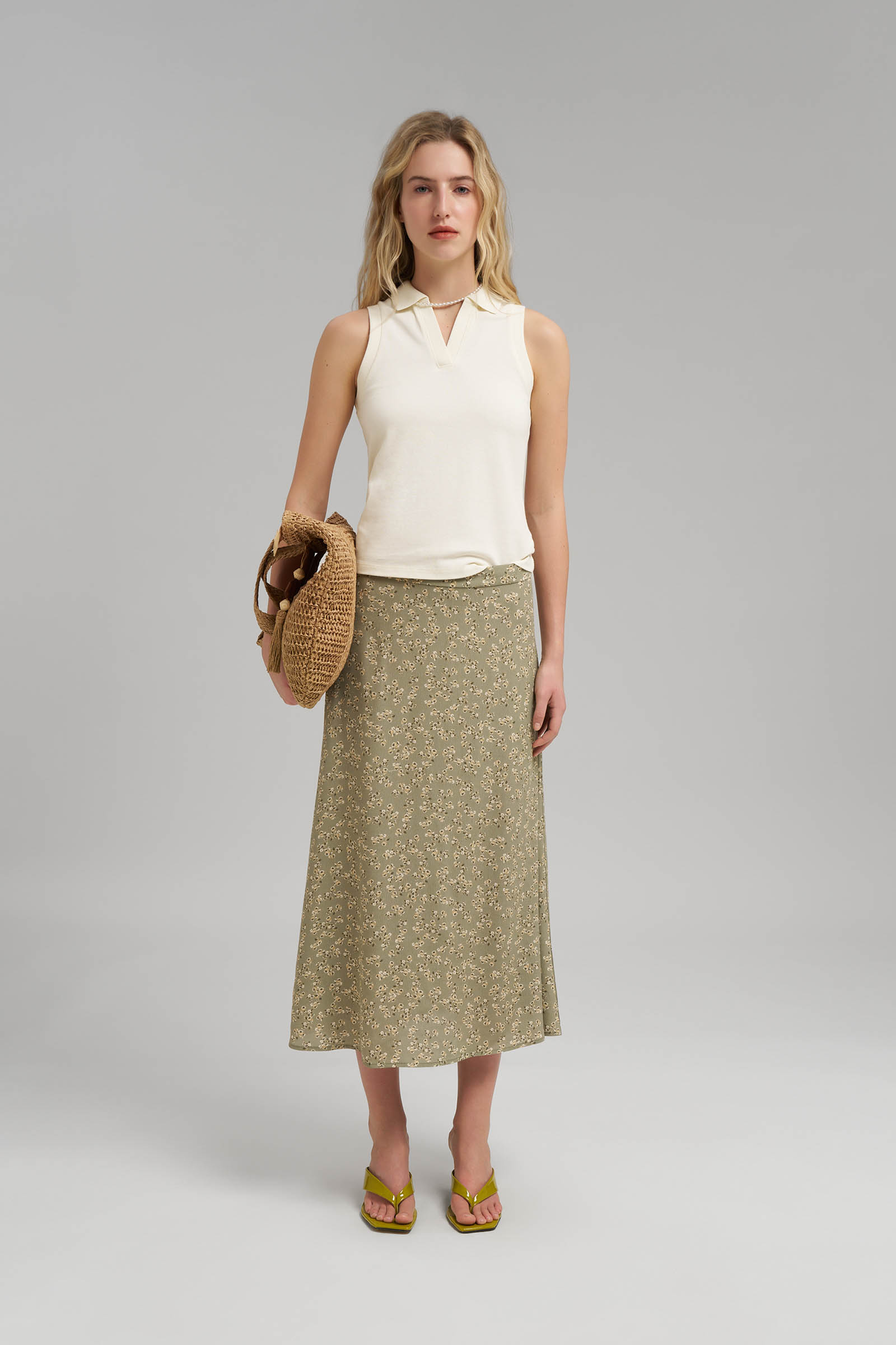 Юбка женская Finn Flare, зеленый, арт. FSG12012