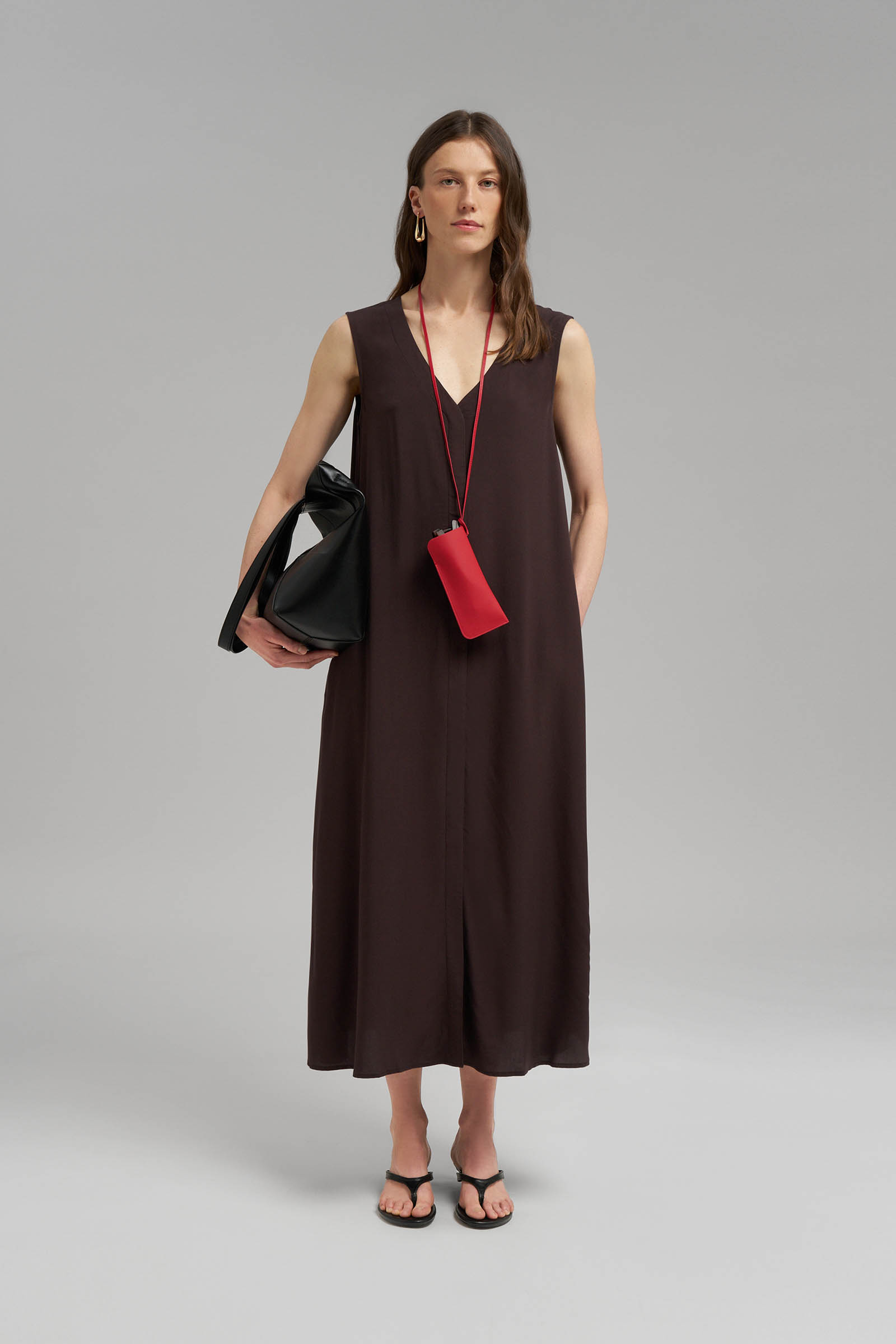 Платье FINN FLARE, коричневый, арт. FSG110170