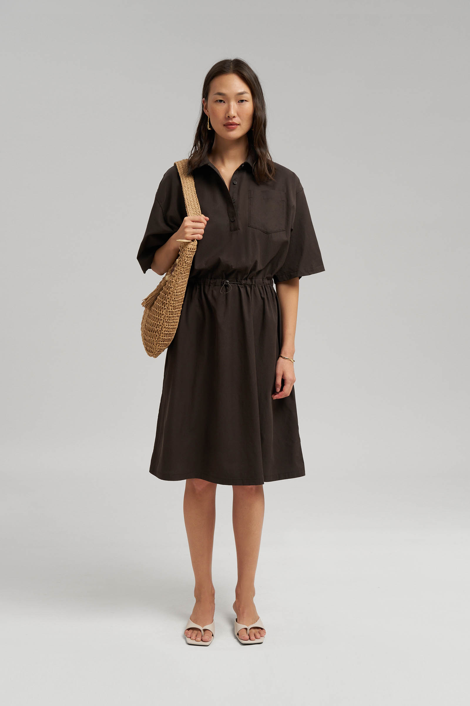 Платье Finn Flare, коричневый, арт. FSG110178