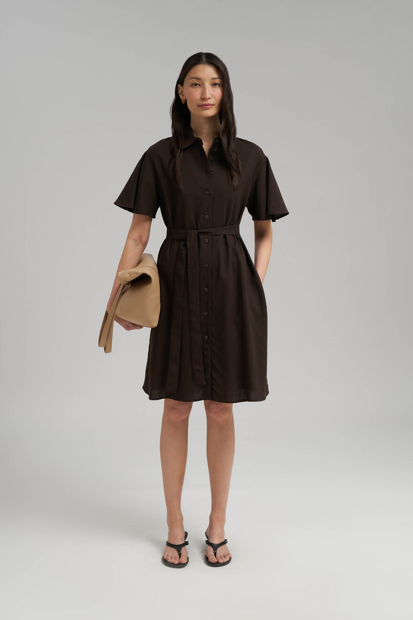 Платье Finn Flare, коричневый, арт. FSG11068