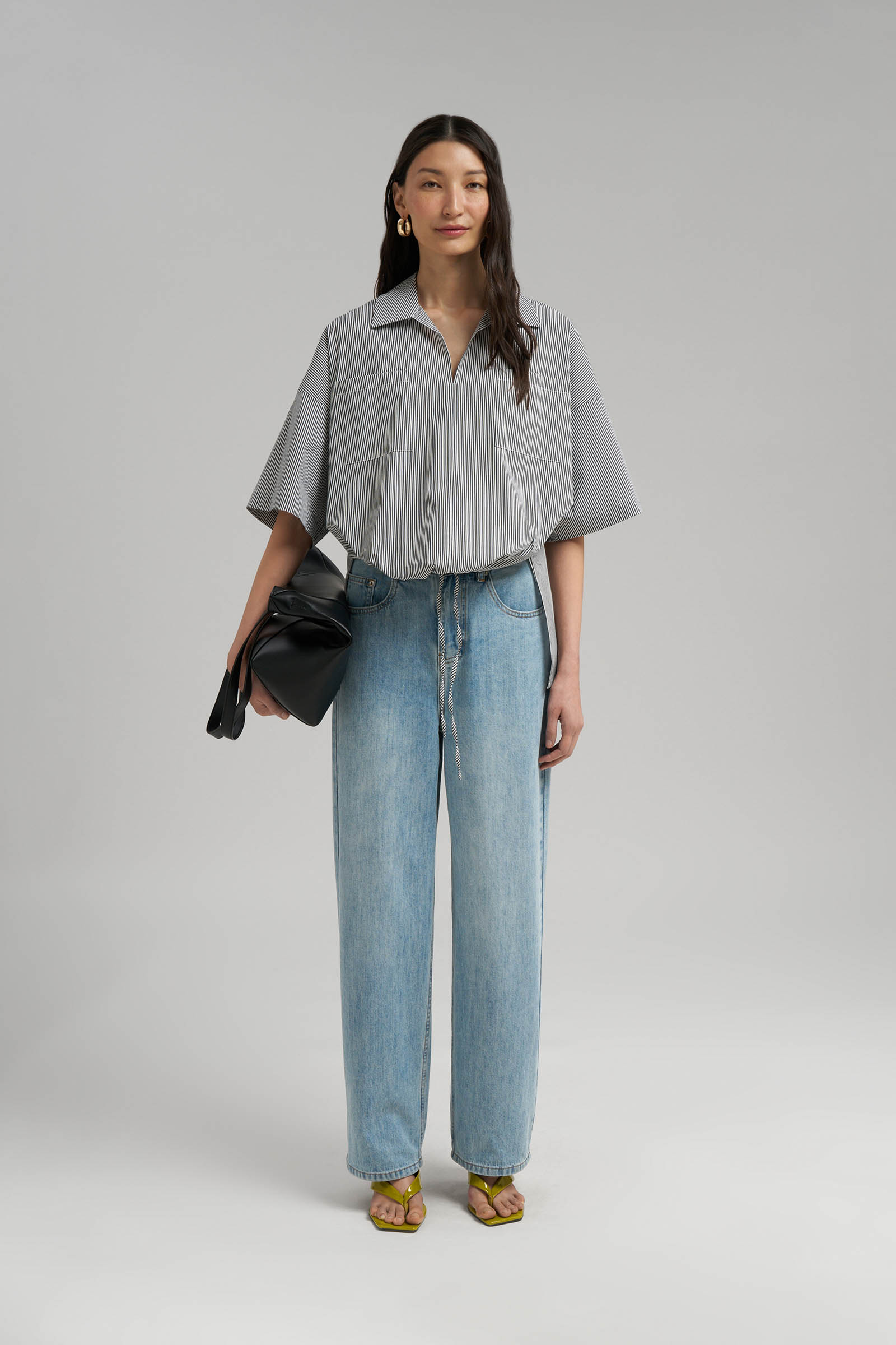 Блузка Finn Flare женская, серый, арт. FSG110199