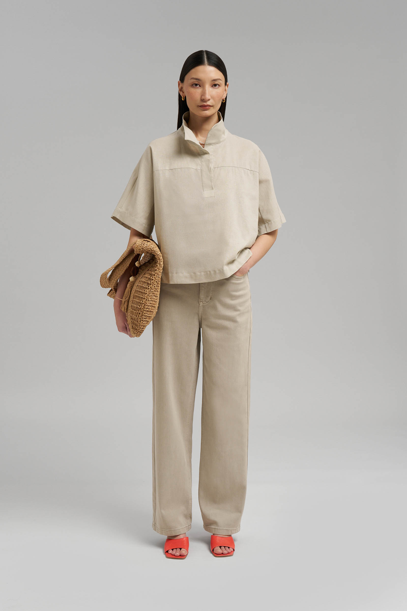 Блузка Finn Flare, бежевый, арт. FSG110156