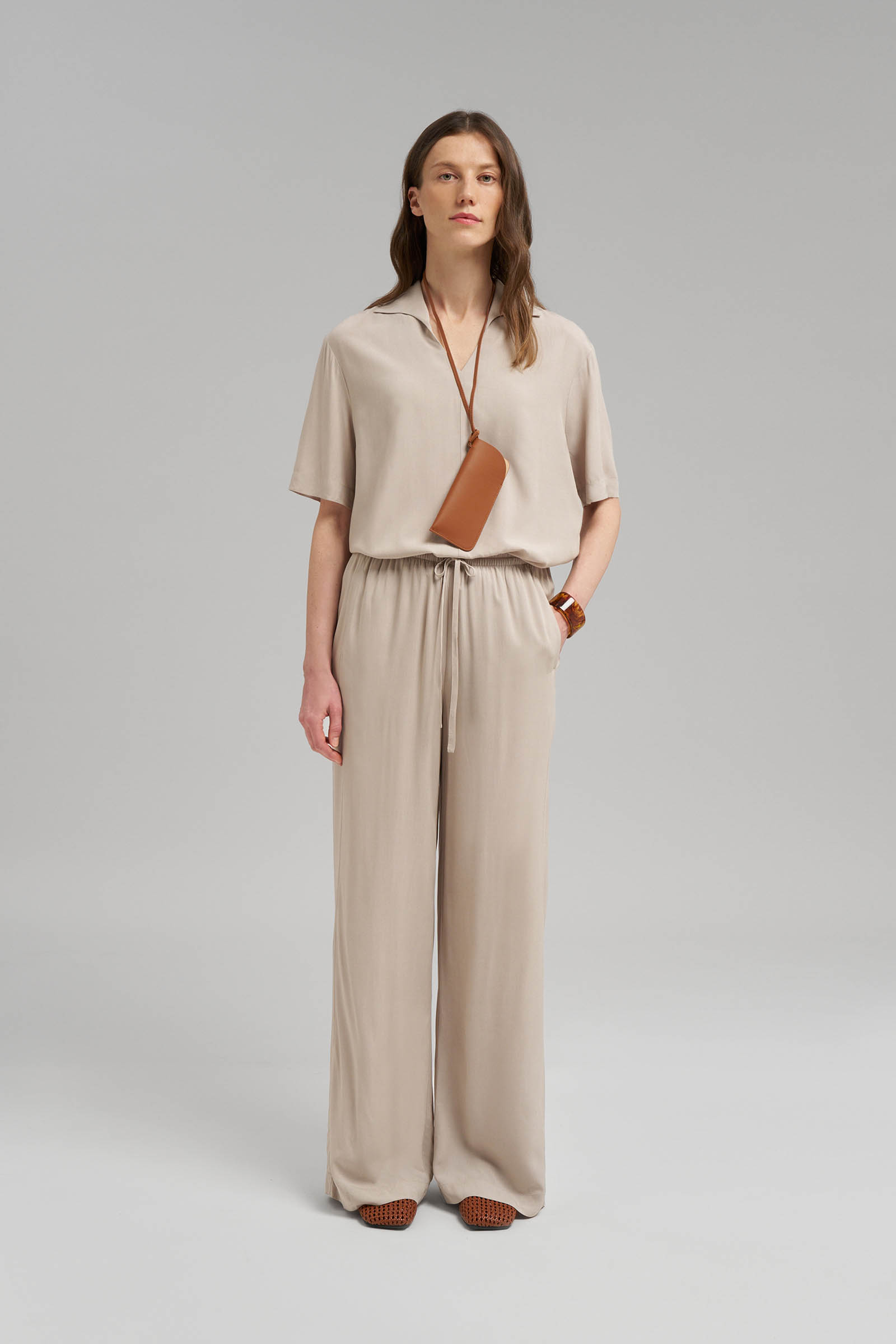 Брюки женские Finn Flare, бежевый, арт. FSG11020