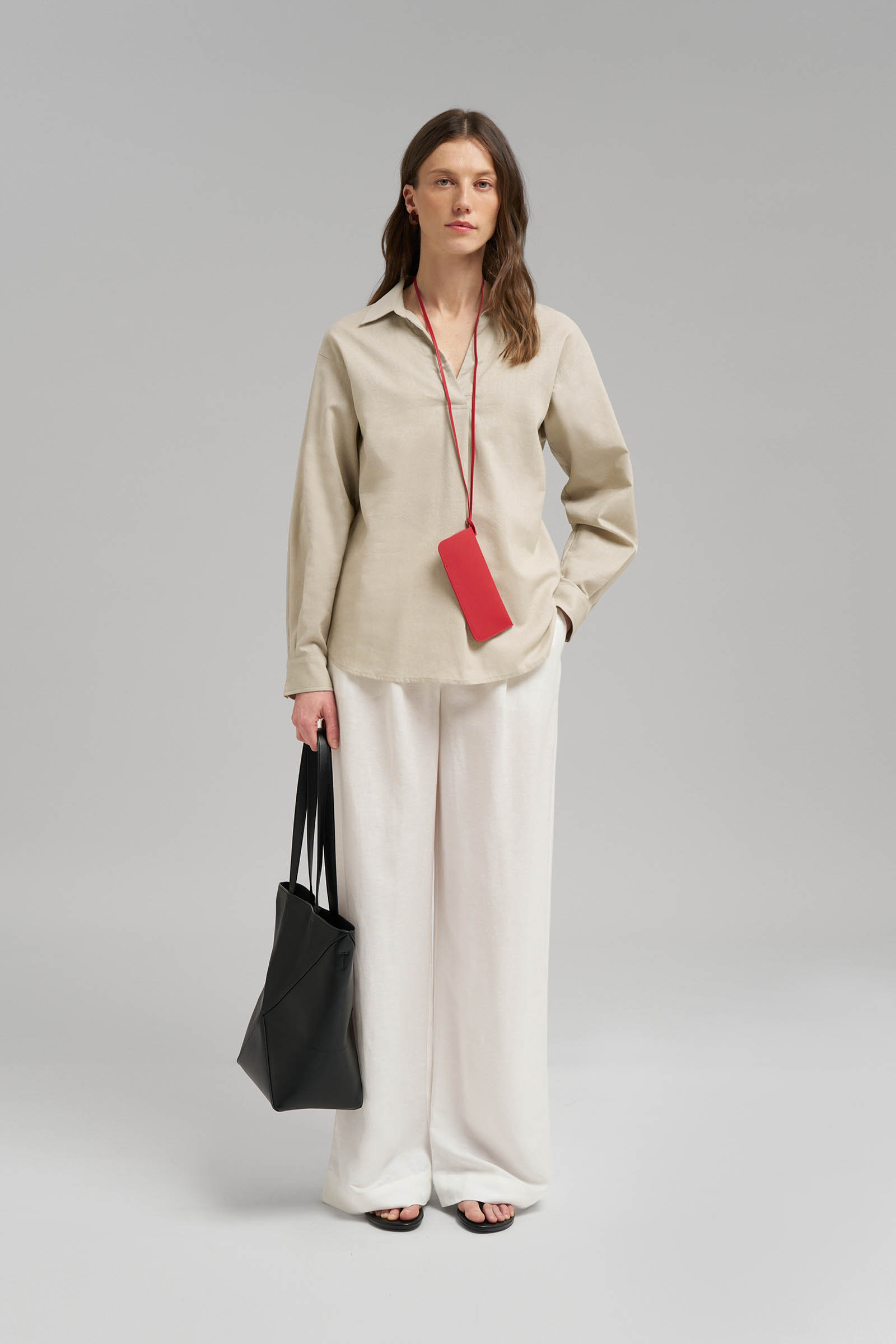 Блузка Finn Flare, бежевый, арт. FSG110211