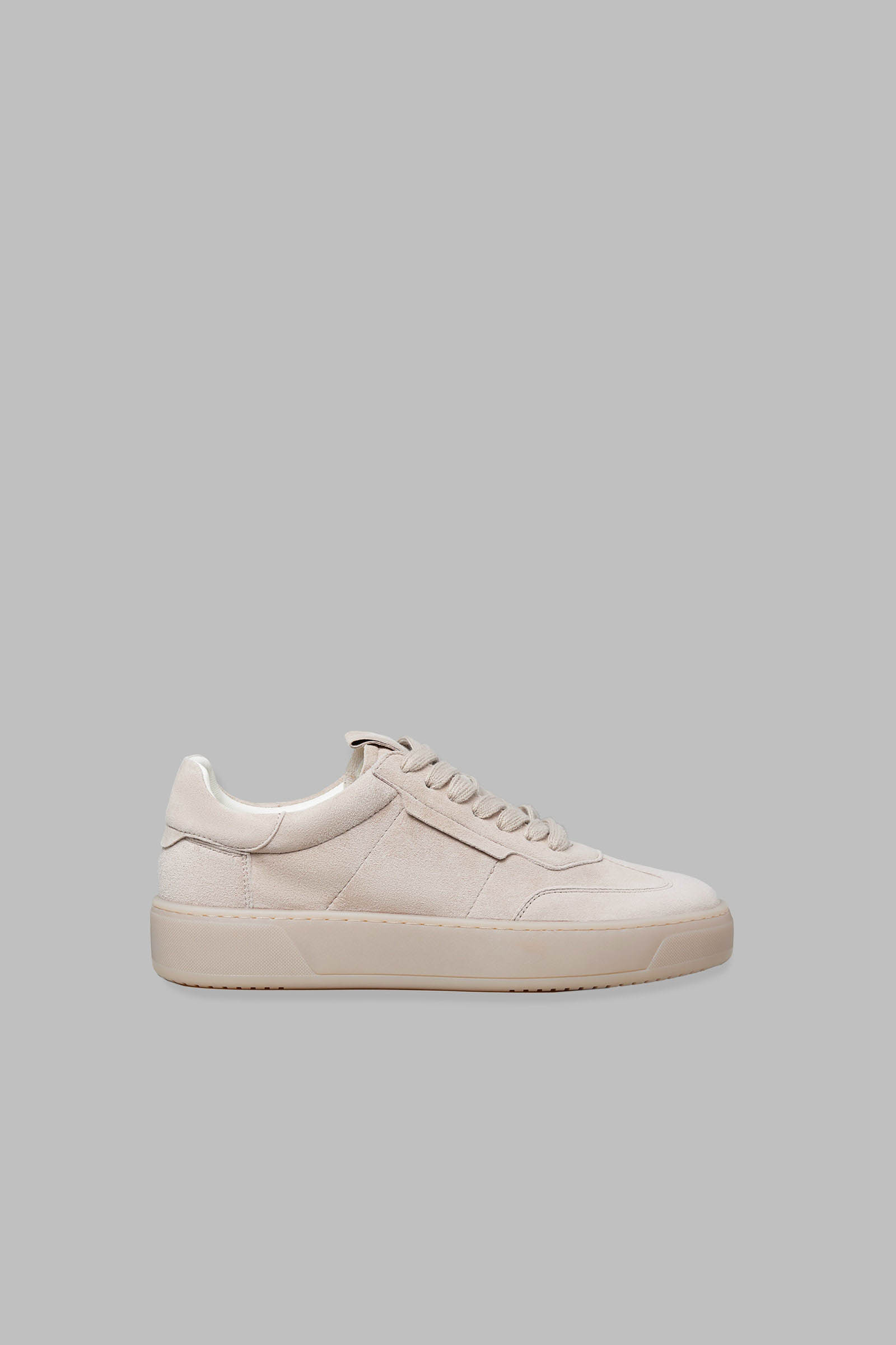 Кеды Finn Flare из натуральной замши, бежевый, арт. FSG11500