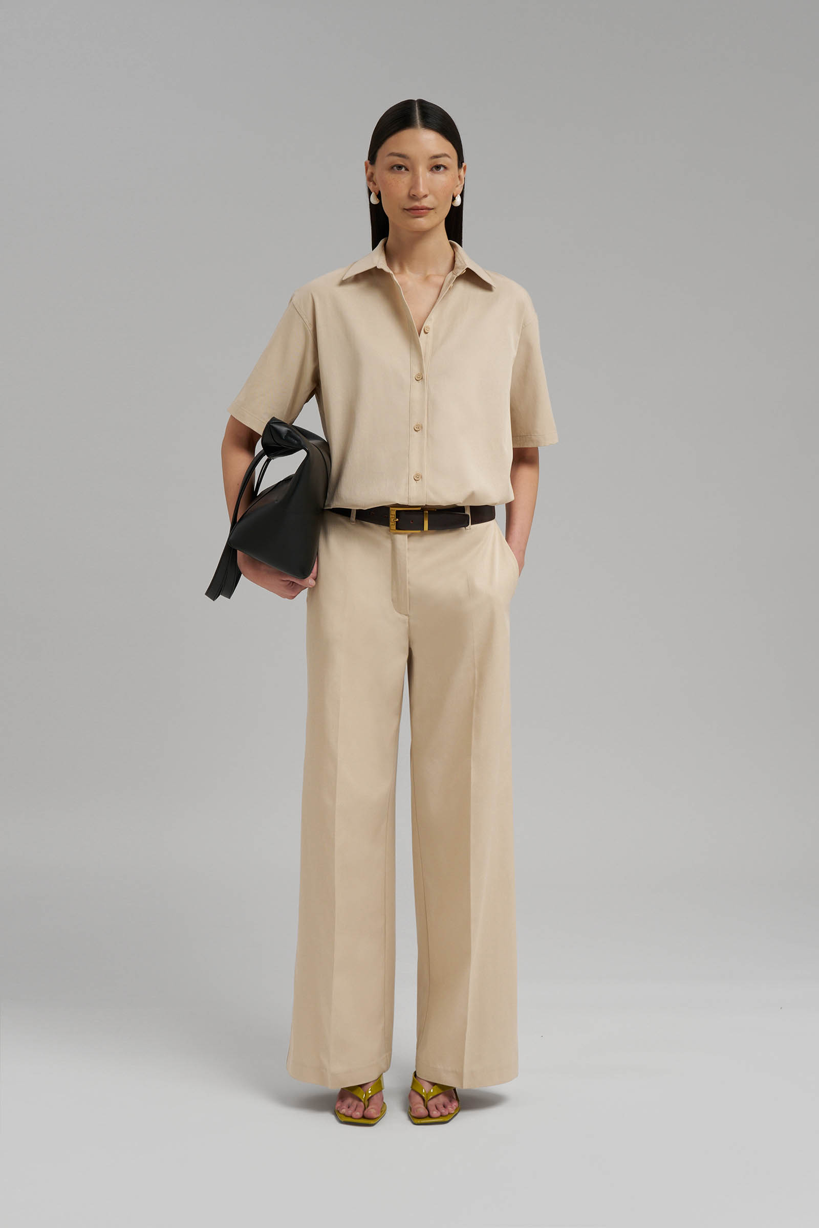 Брюки женские Finn Flare, бежевый, арт. FSG110104