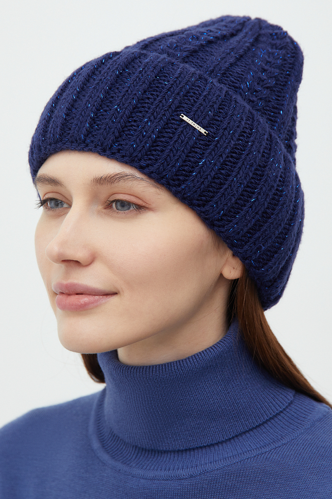 Шапка трикотажная женская