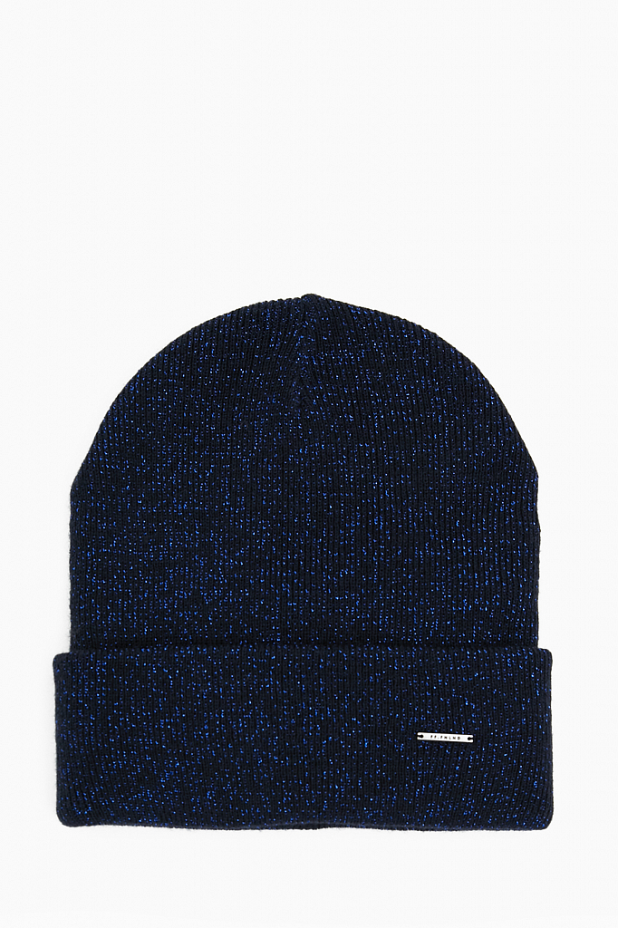 шапка женская Finn-Flare темно-синего цвета
