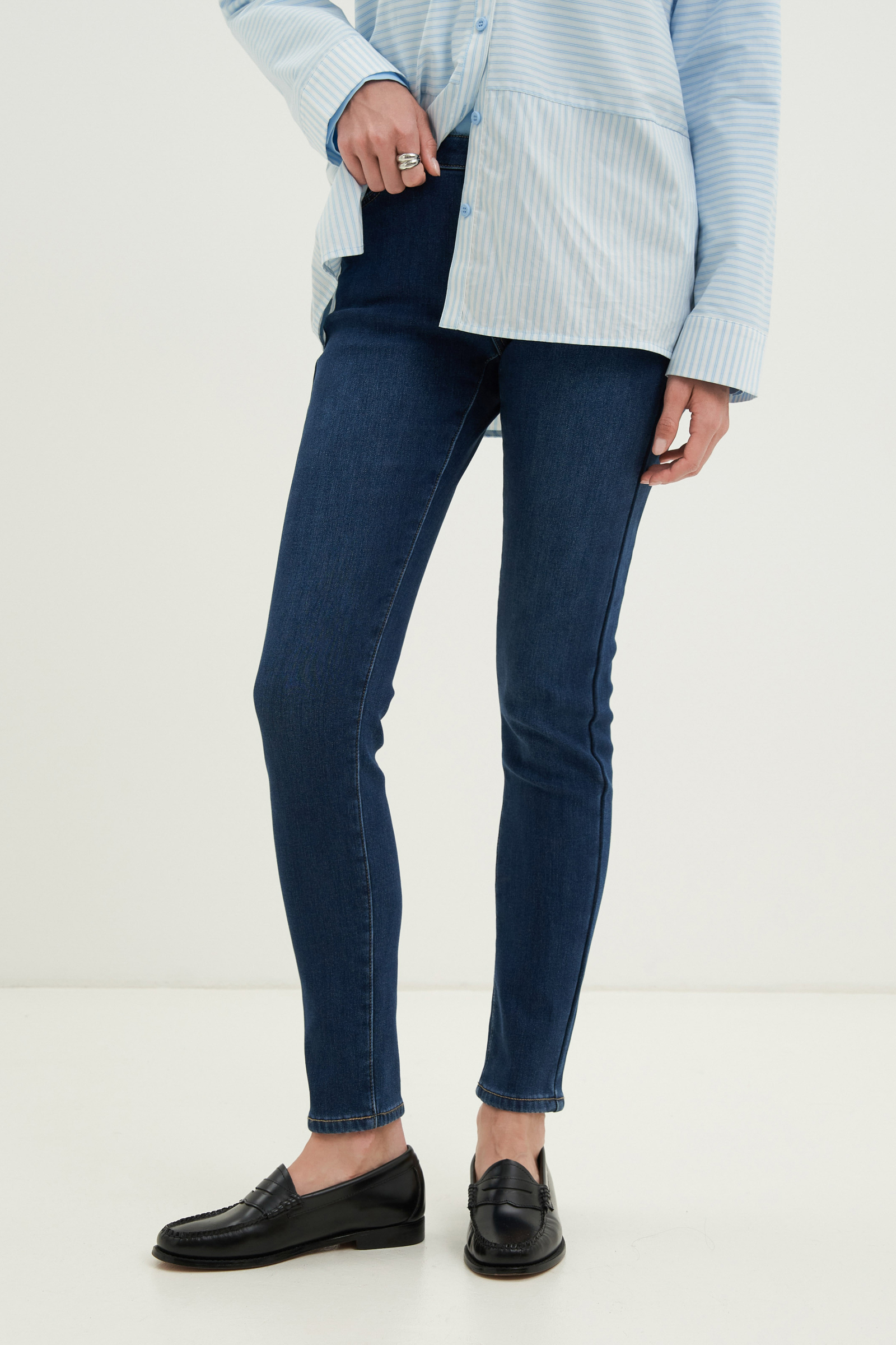 Джинсы skinny fit женские