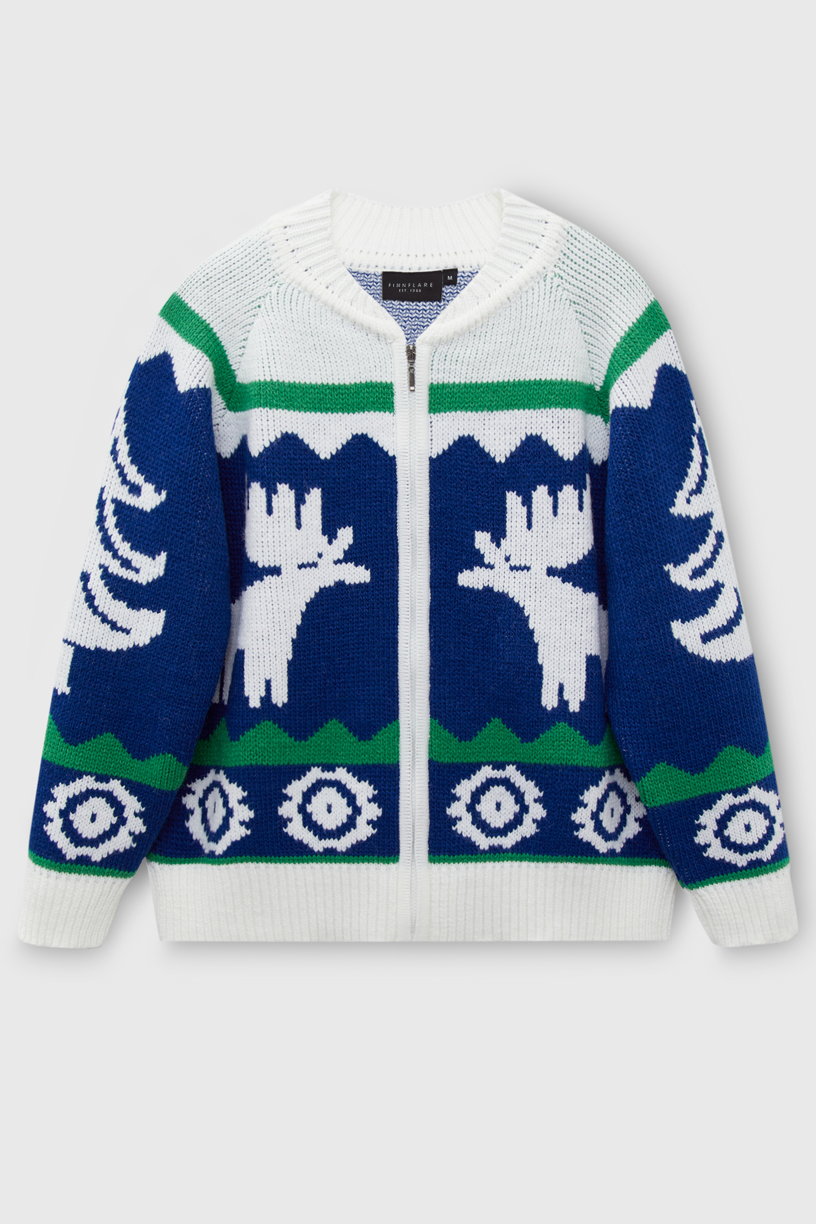 Кардиган Finn Flare с шерстью, разноцветный, арт. FWC51116