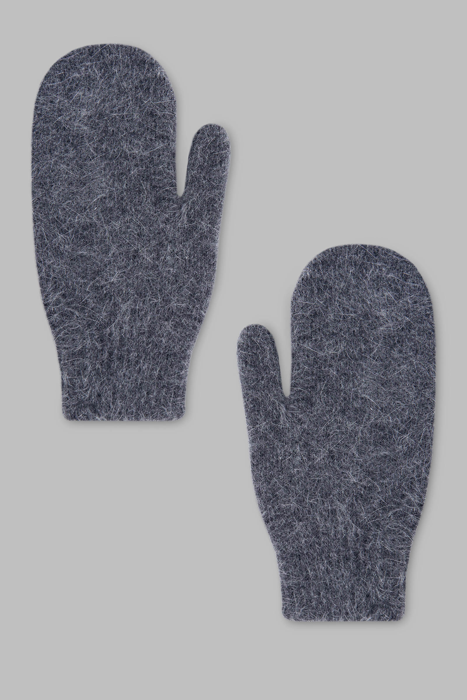 Варежки Finn Flare вязаные, серый, арт. FWC11170