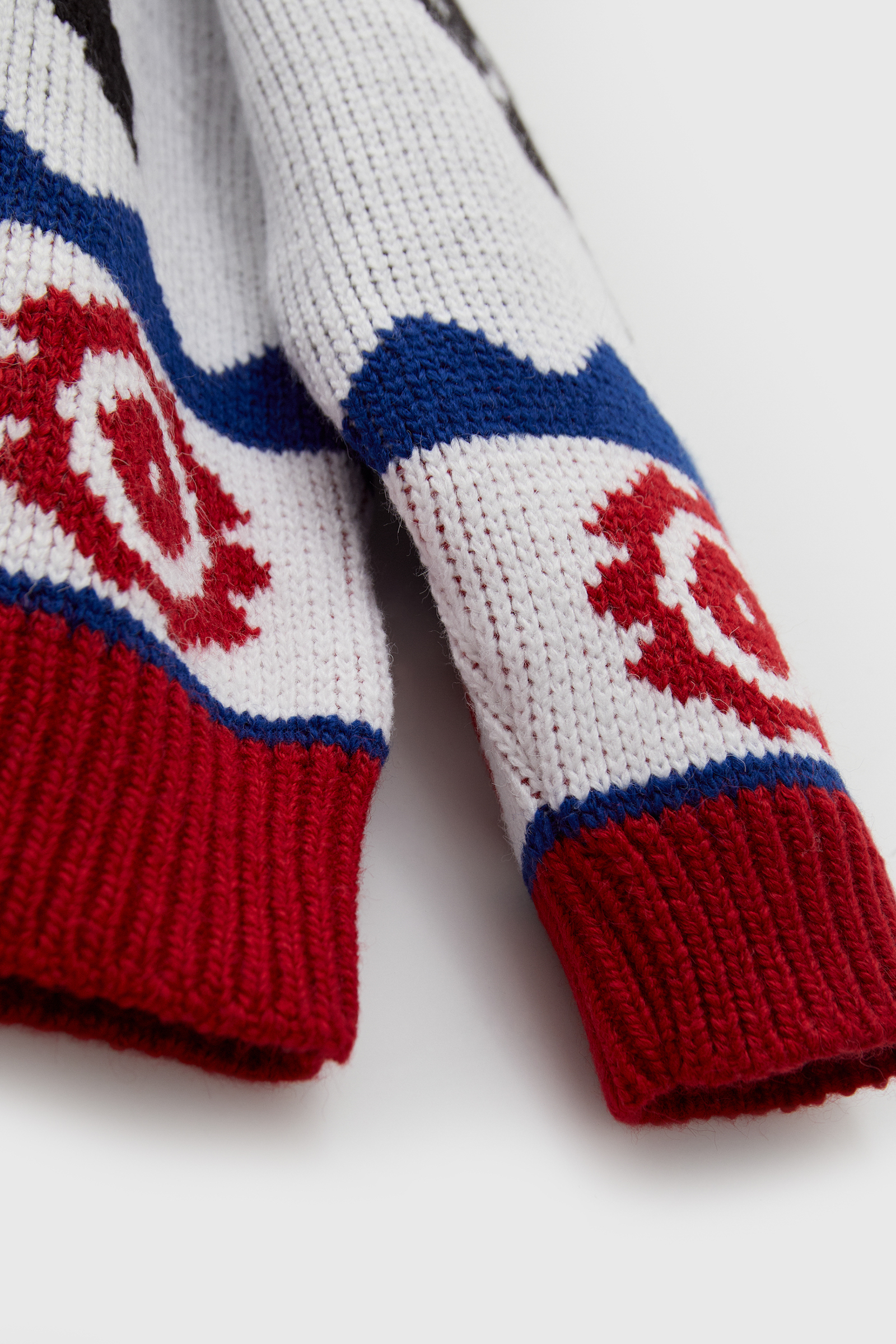 Вязаный кардиган на молнии с добавлением шерсти