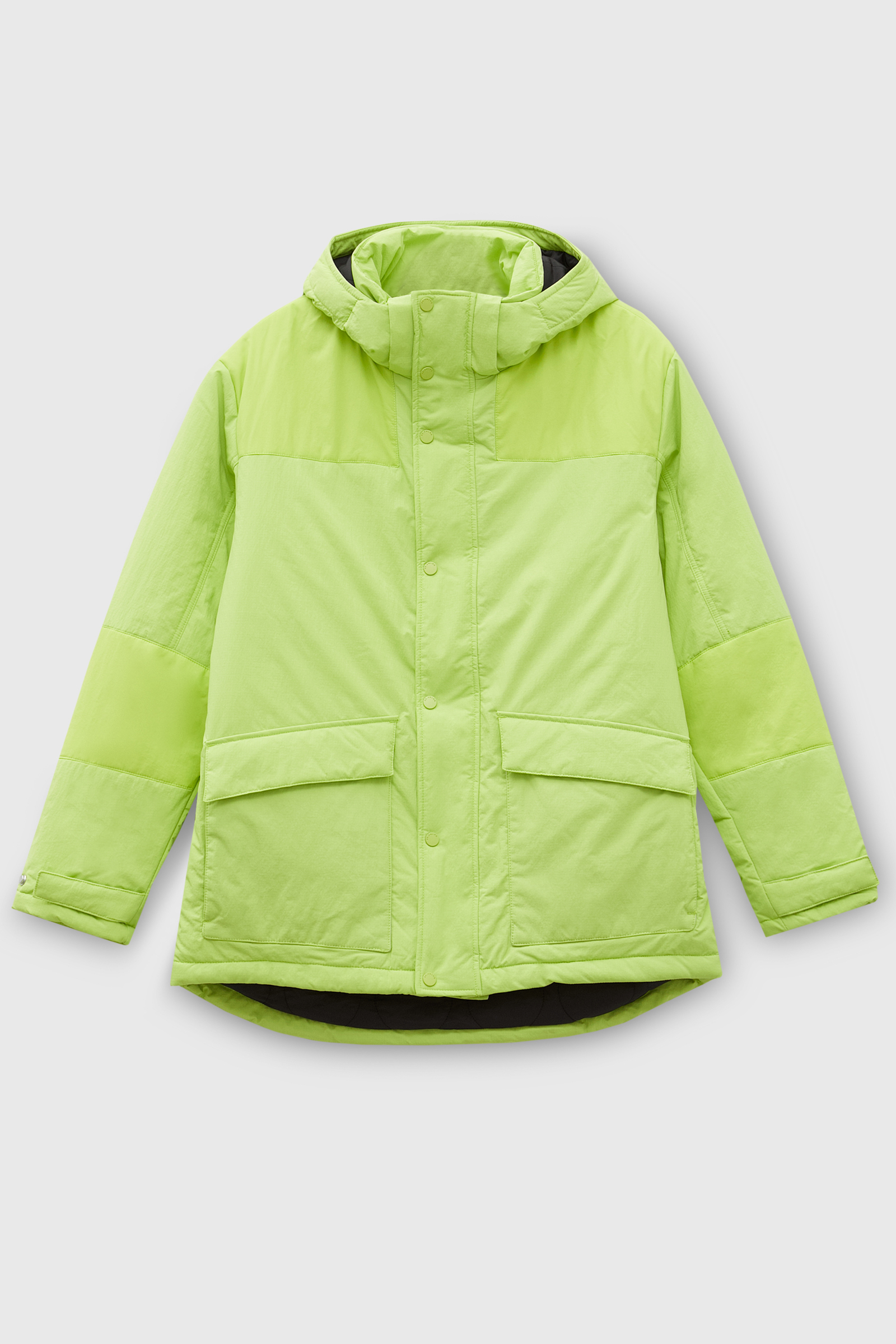 

Куртка oversize силуэта с капюшоном, 408 citron, Куртка oversize силуэта с капюшоном
