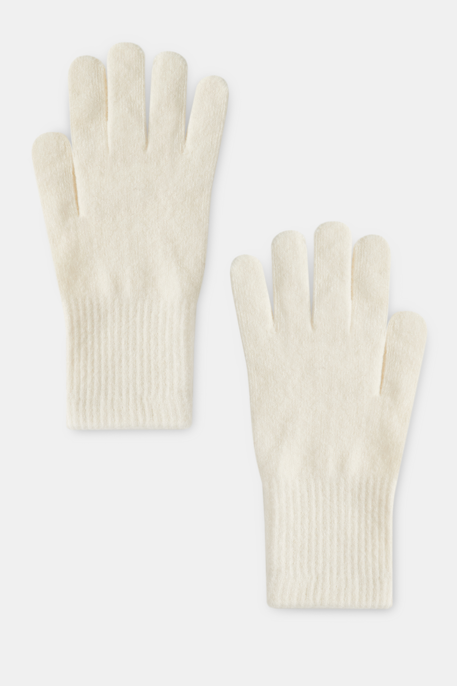 Перчатки FINN FLARE с шерстью и кашемиром, бежевый, арт. FWC11300