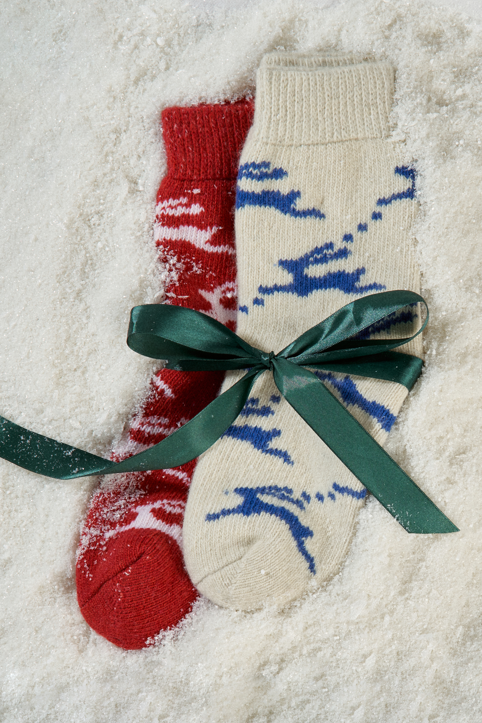 

Носки из шерсти с узором, 716 mc gardenia, Носки из шерсти с узором