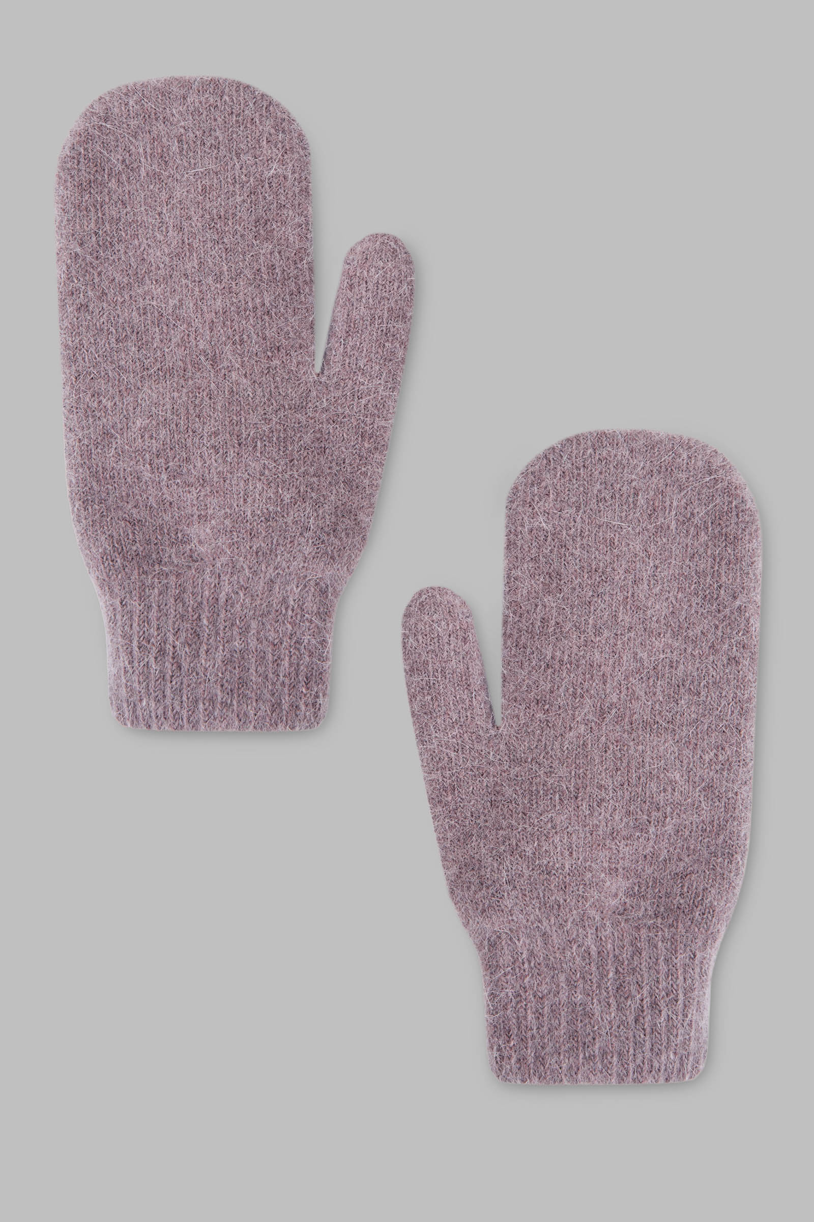 

Вязаные варежки с шерстью и ангорой, 823 woodrose, Вязаные варежки с шерстью и ангорой