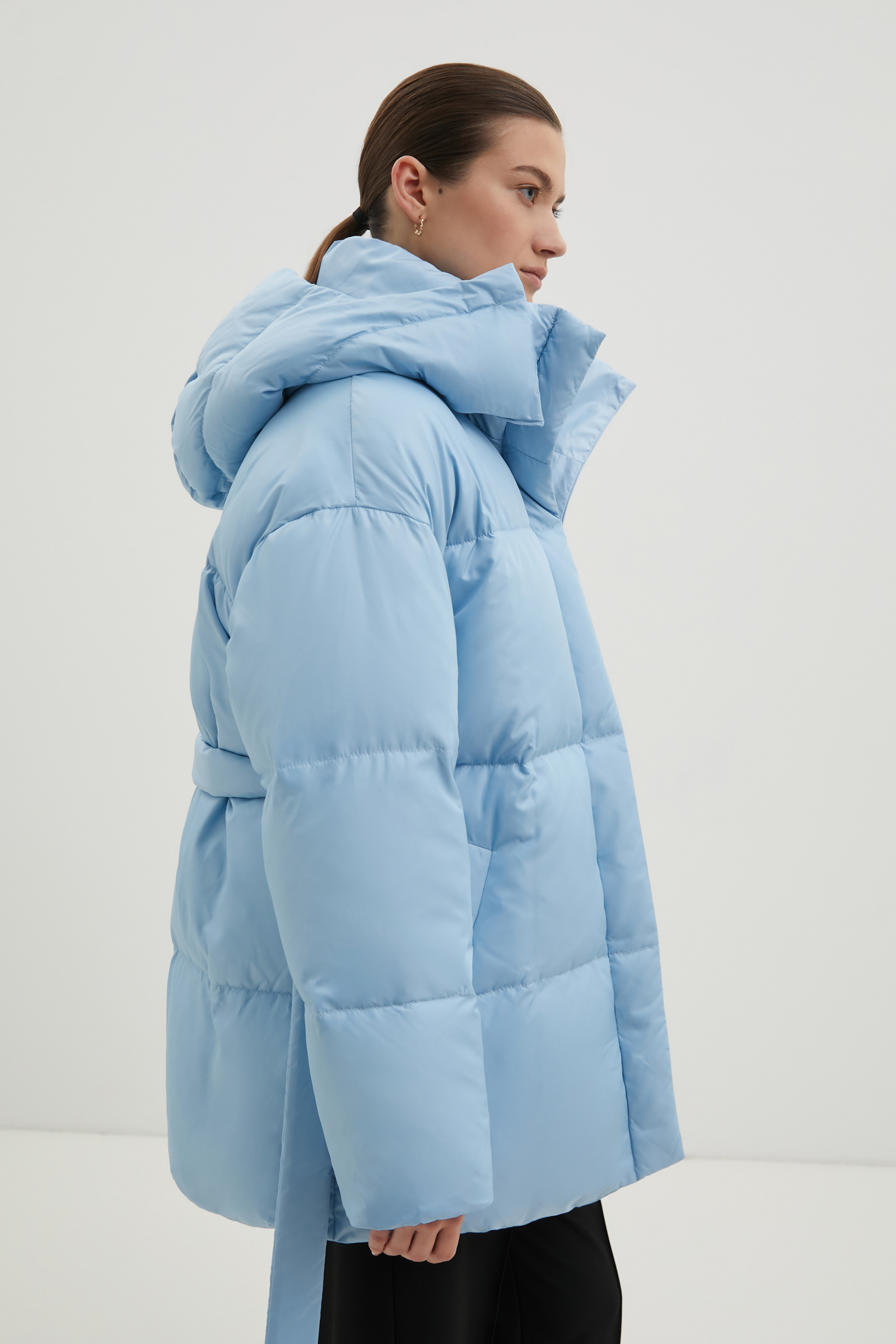 

Куртка утепленная с утиным пухом, 117 crystal blue, Куртка утепленная с утиным пухом