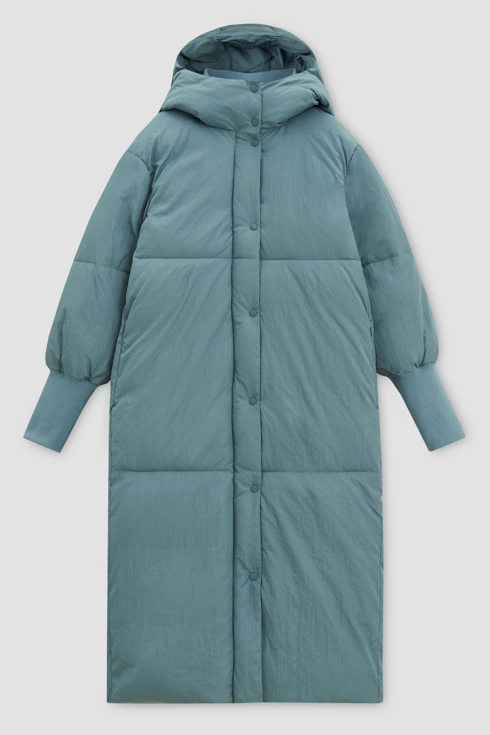 

Пальто с округлым воротником, 184 smoke blue, Пальто с округлым воротником