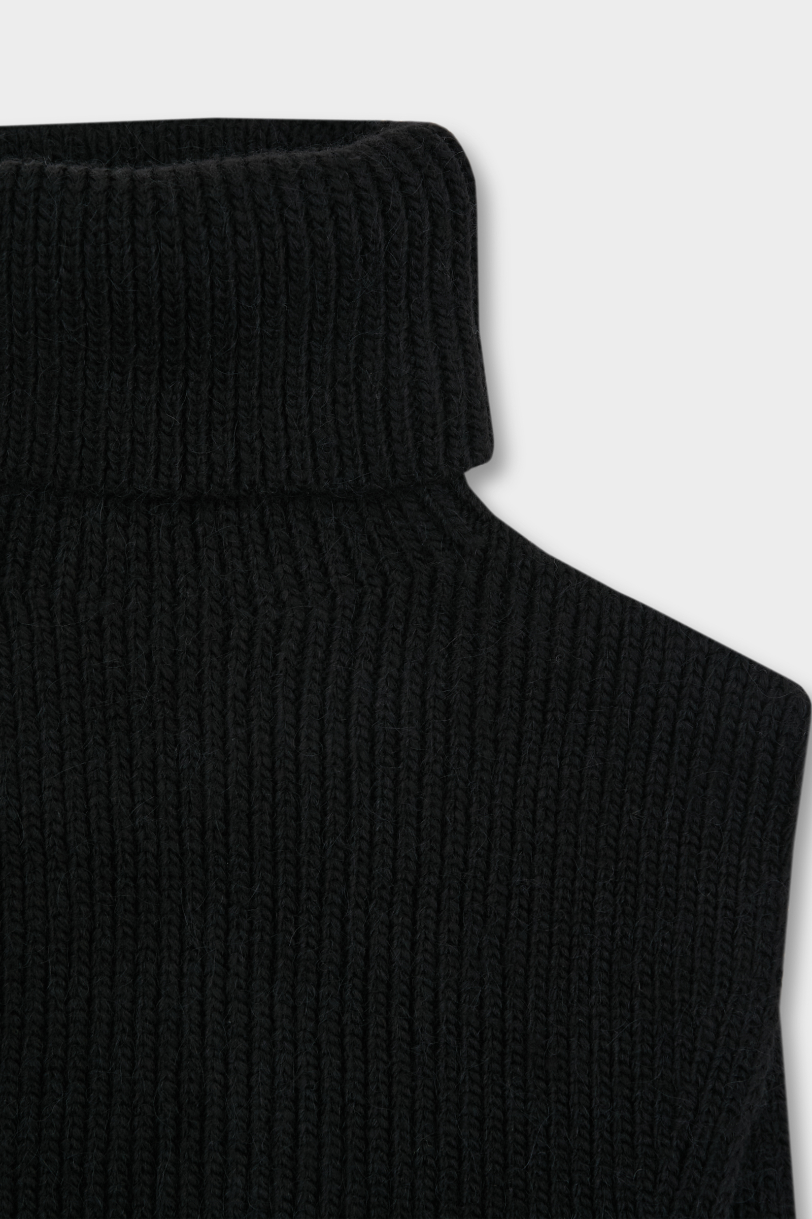 Шарф с шерстью