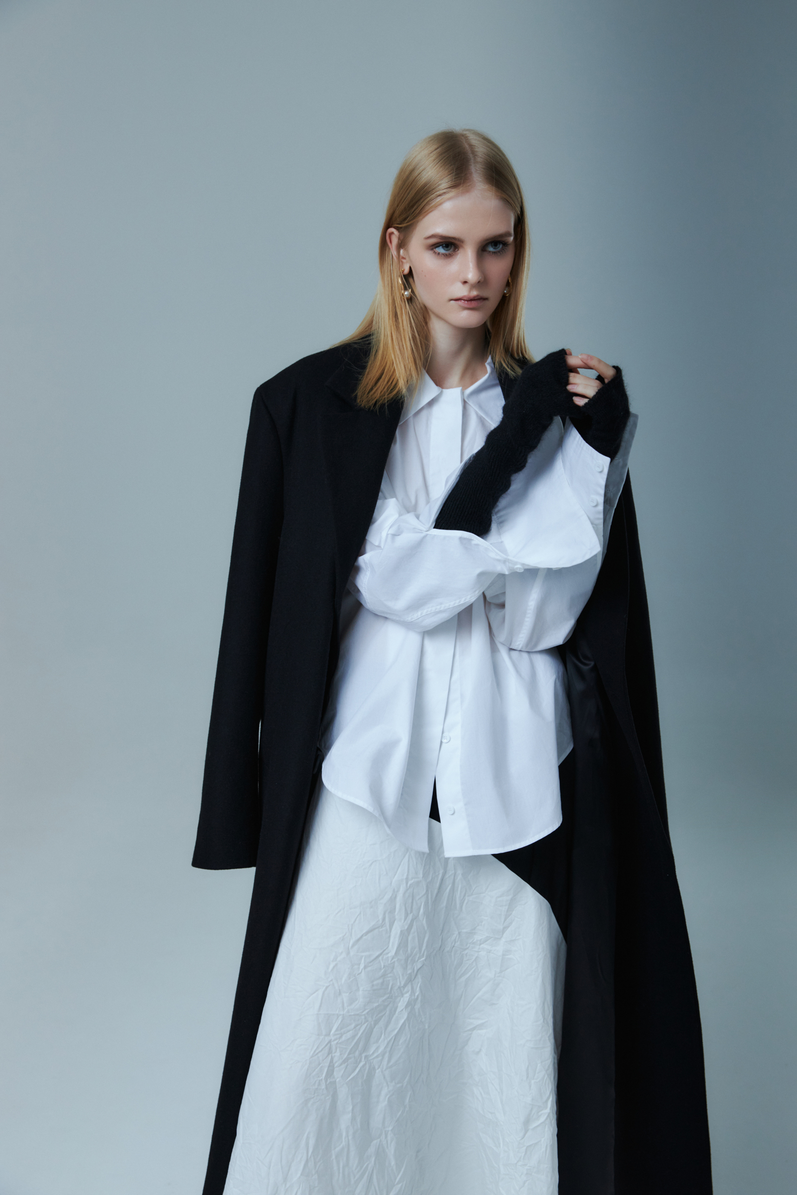 Митенки с добавлением шерсти из капсулы Карины Нигай