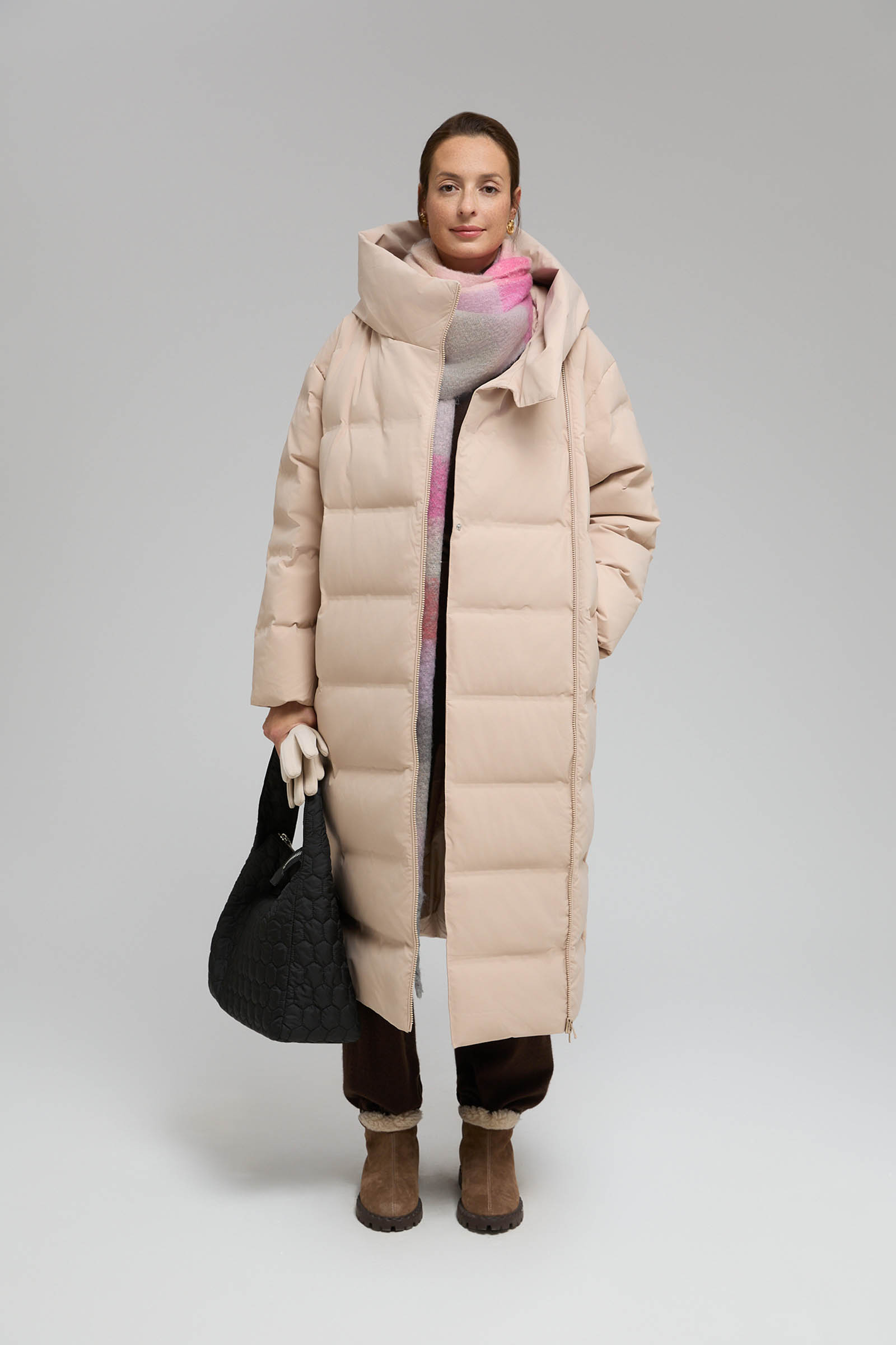 Пальто утепленное Finn Flare, бежевый, арт. FWD11063