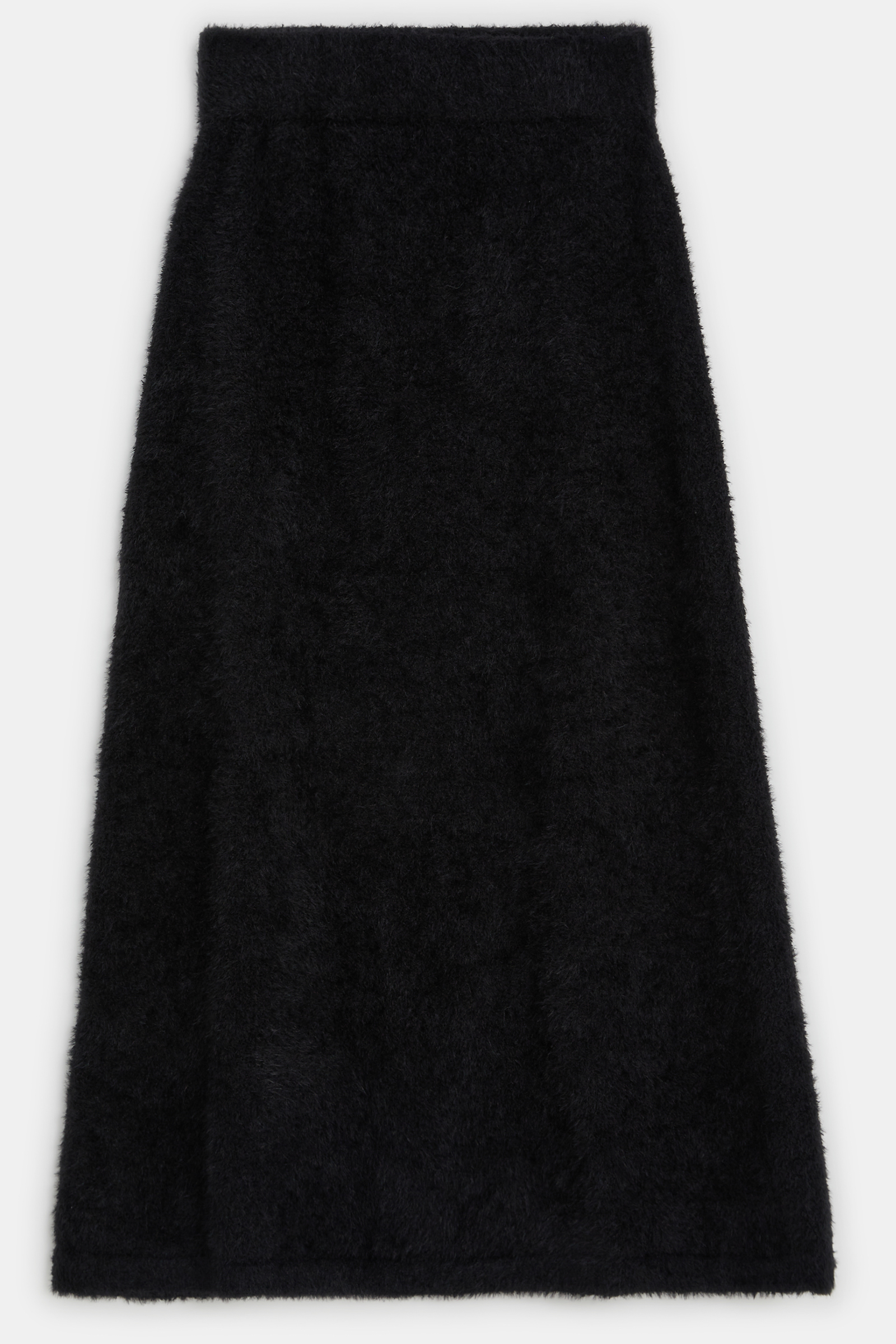 

Вязаная юбка силуэта трапеция, 200 black, Вязаная юбка силуэта трапеция