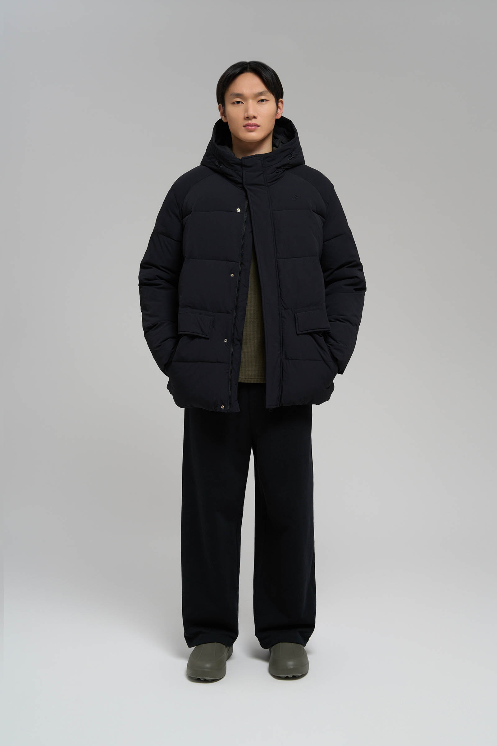 

Утепленная куртка с капюшоном, 200 black, Утепленная куртка с капюшоном