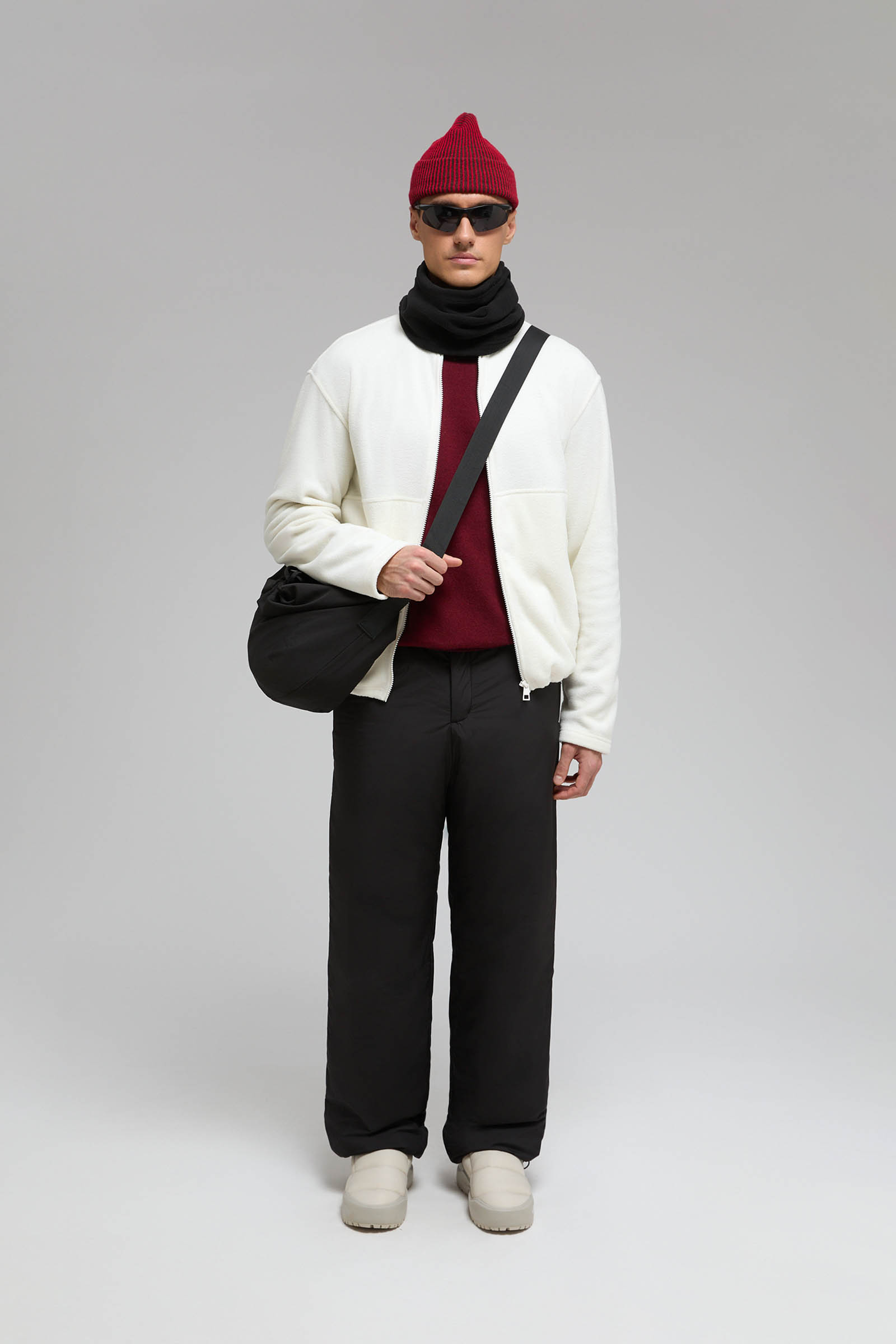 Утепленные брюки FINN FLARE широкого кроя, черный, арт. FWE21033