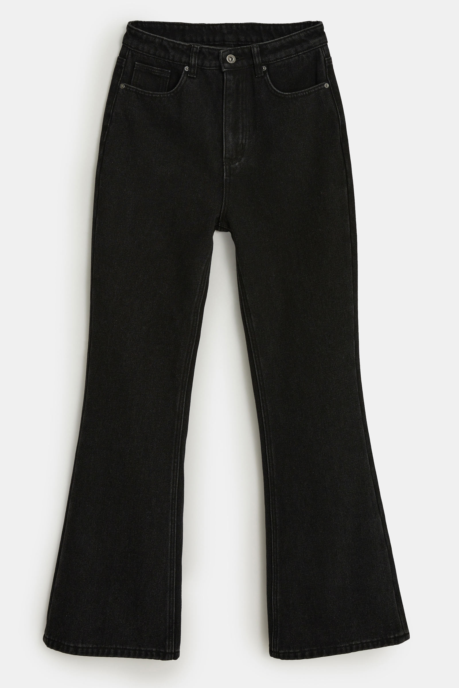 

Утепленные джинсы bootcut fit женские, 2002 dark grey denim, Утепленные джинсы bootcut fit женские