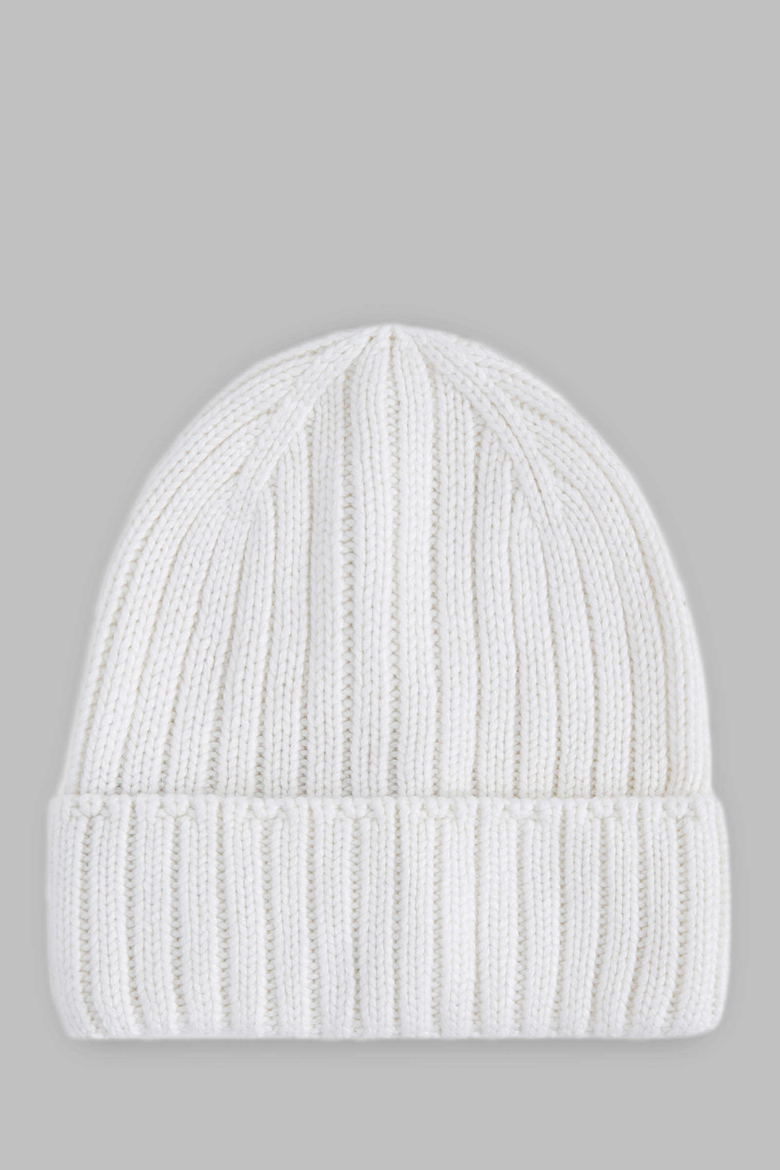 

Шапка с отворотом с добавлением ангоры и шерсти, 711 milk, Шапка с отворотом с добавлением ангоры и шерсти