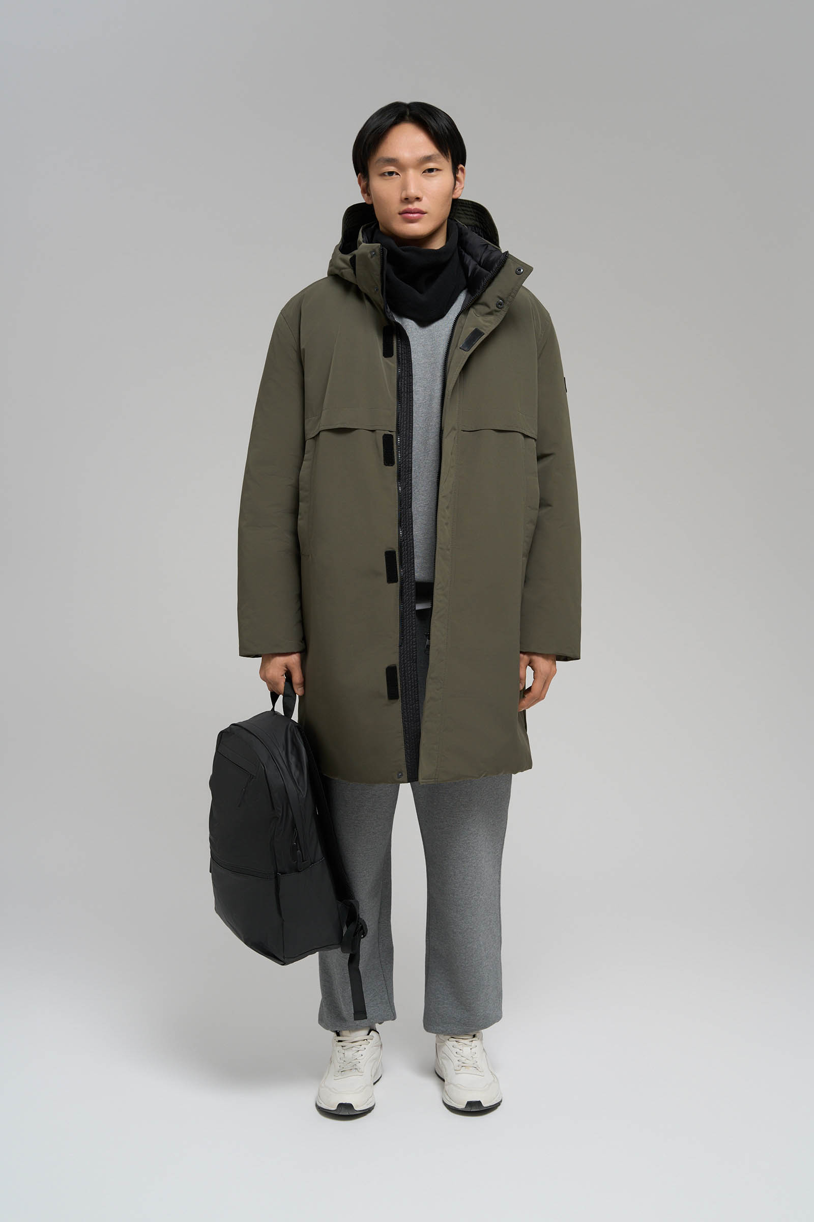 

Утепленное пальто со съемным капюшоном, 926 dolma, Утепленное пальто со съемным капюшоном