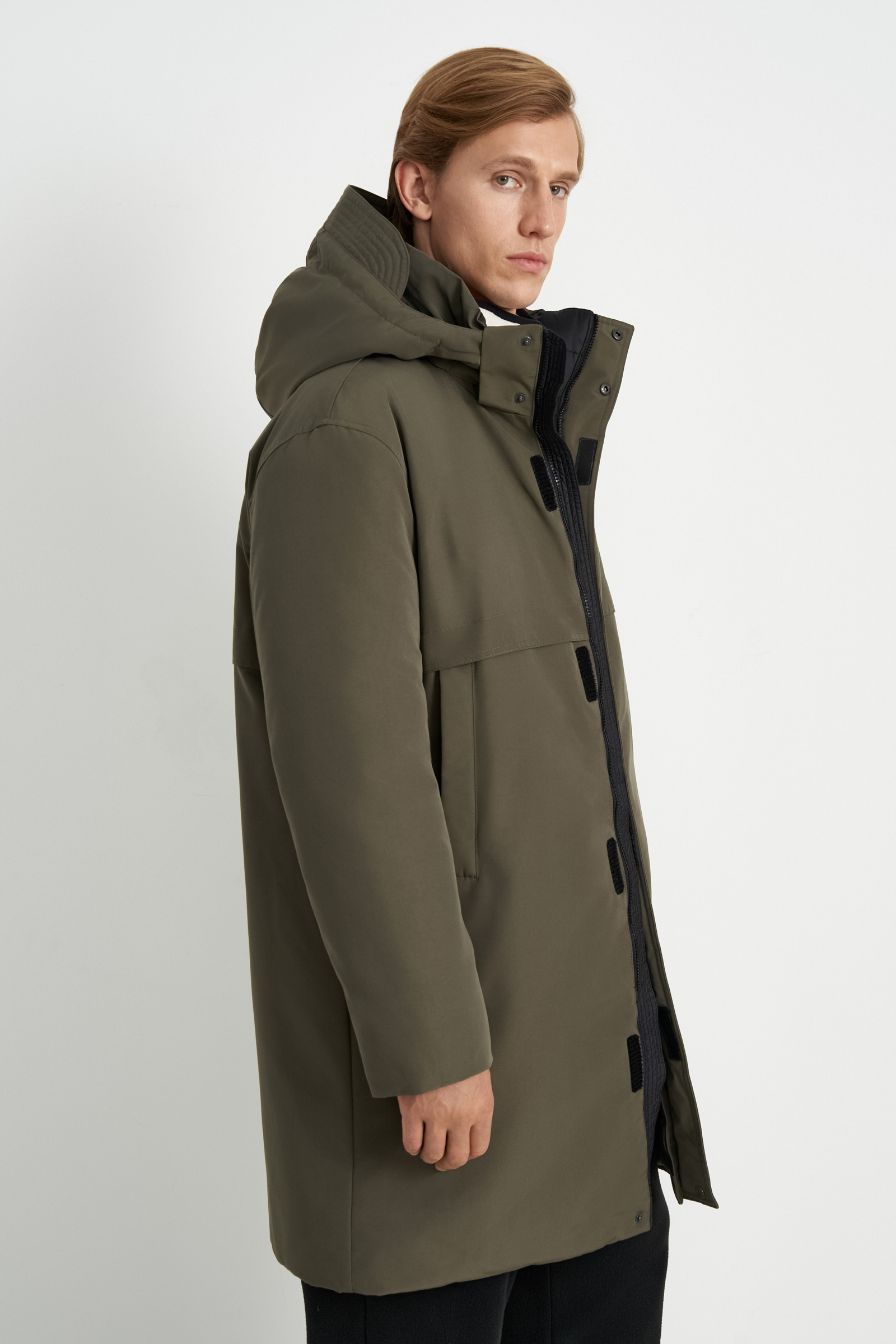 

Утепленное пальто со съемным капюшоном, 926 dolma, Утепленное пальто со съемным капюшоном