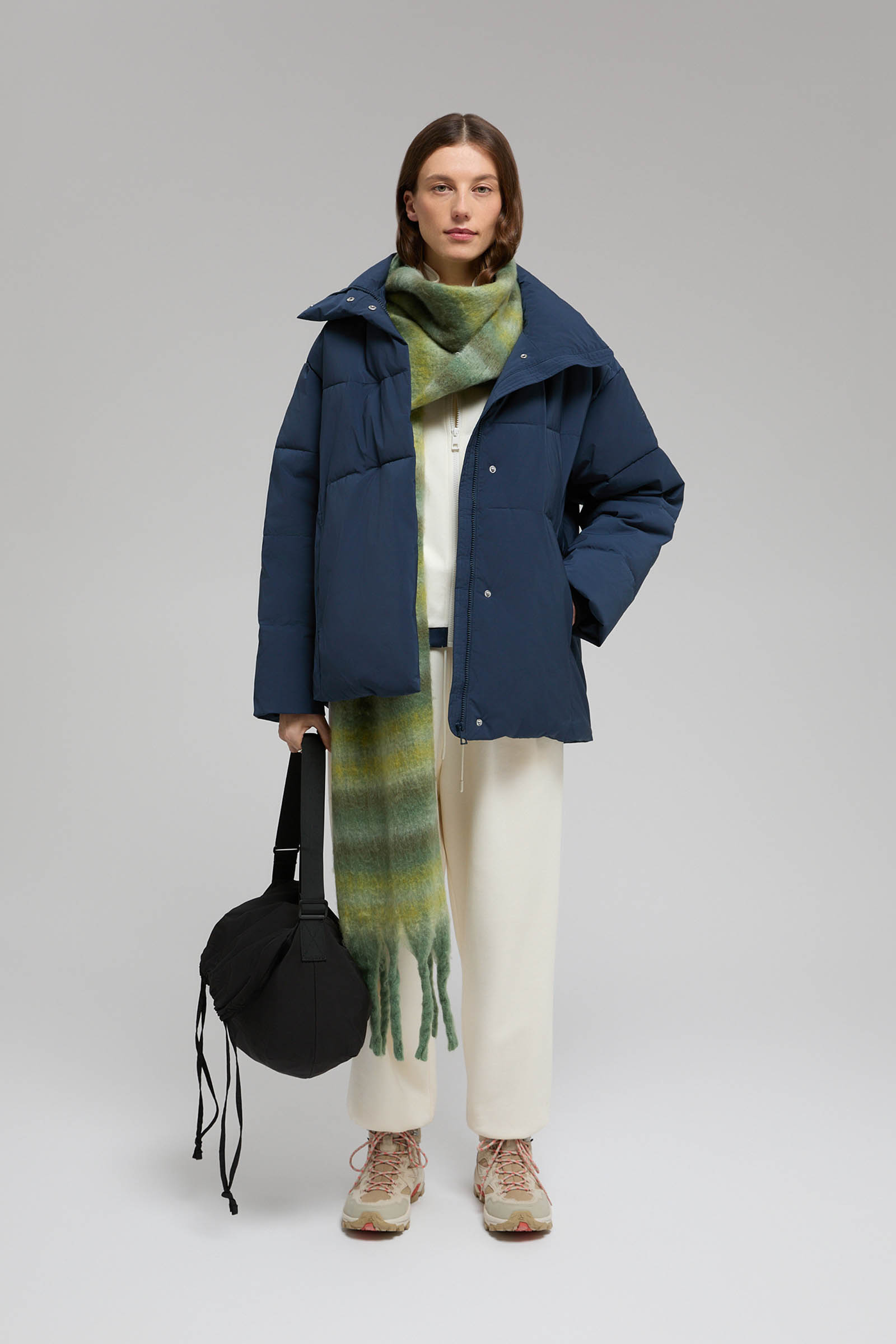 

Куртка oversize силуэта с капюшоном, 101 cosmic blue, Куртка oversize силуэта с капюшоном