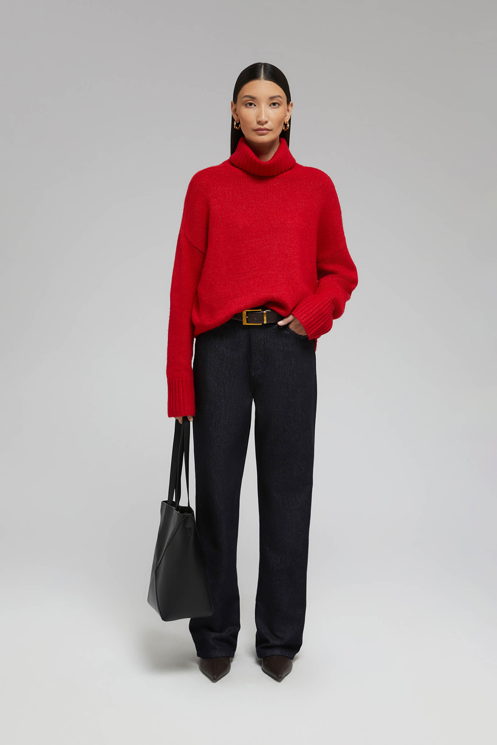 

Утепленные джинсы straight fit, 198 black blue denim, Утепленные джинсы straight fit