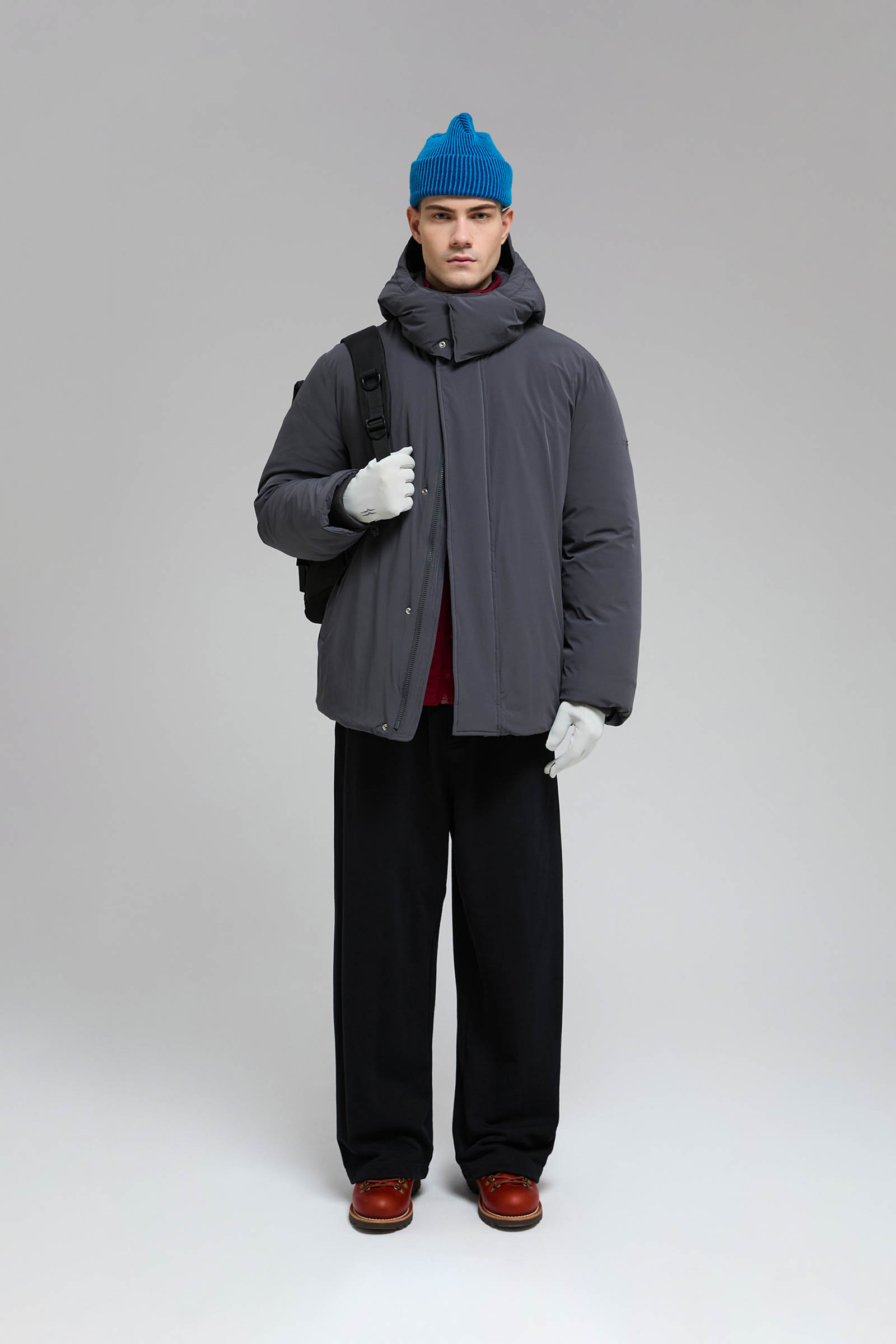 

Утепленная куртка с капюшоном, 202 graphite, Утепленная куртка с капюшоном