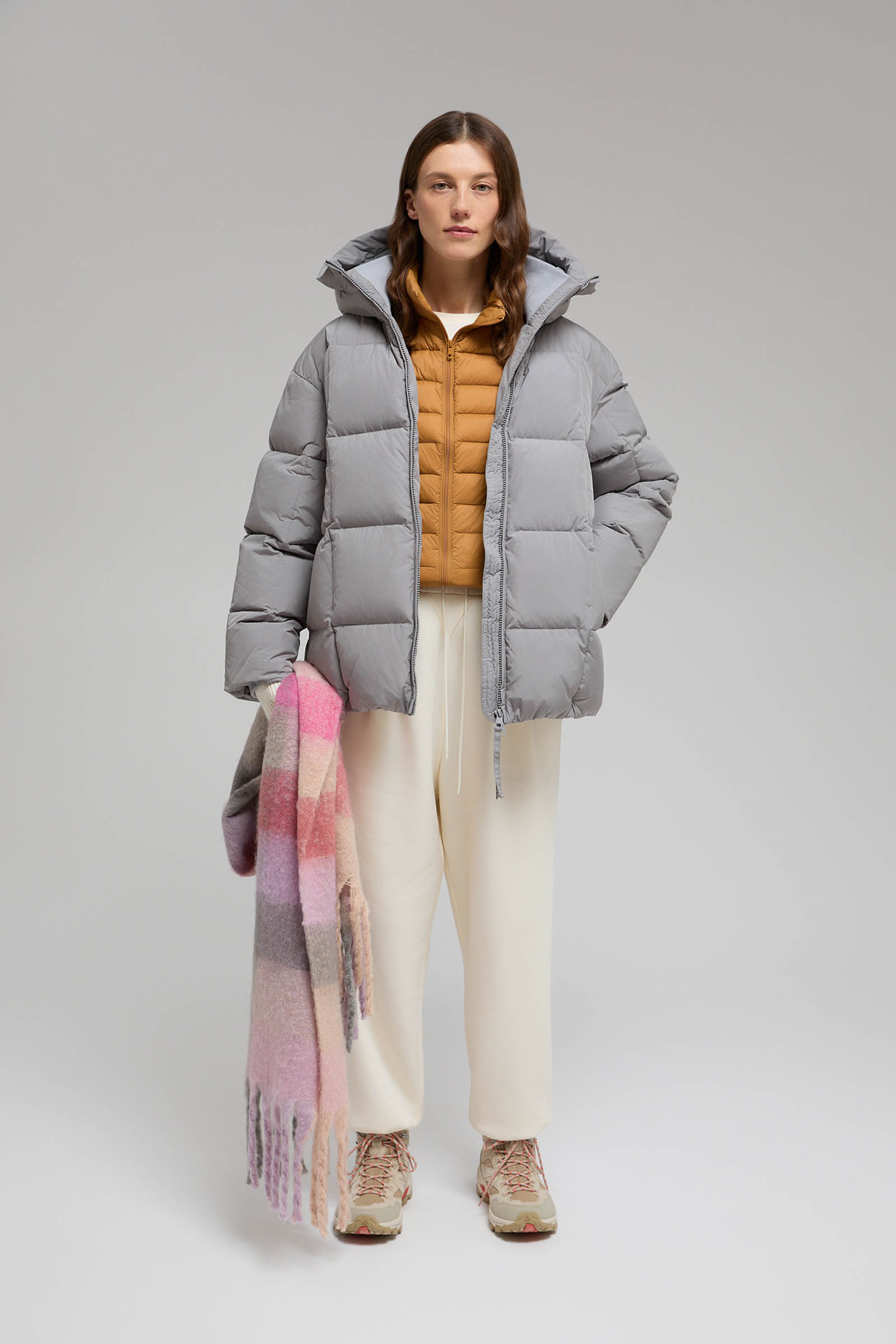 

Стеганый пуховик с натуральным пухом, 228 alloy, Стеганый пуховик с натуральным пухом