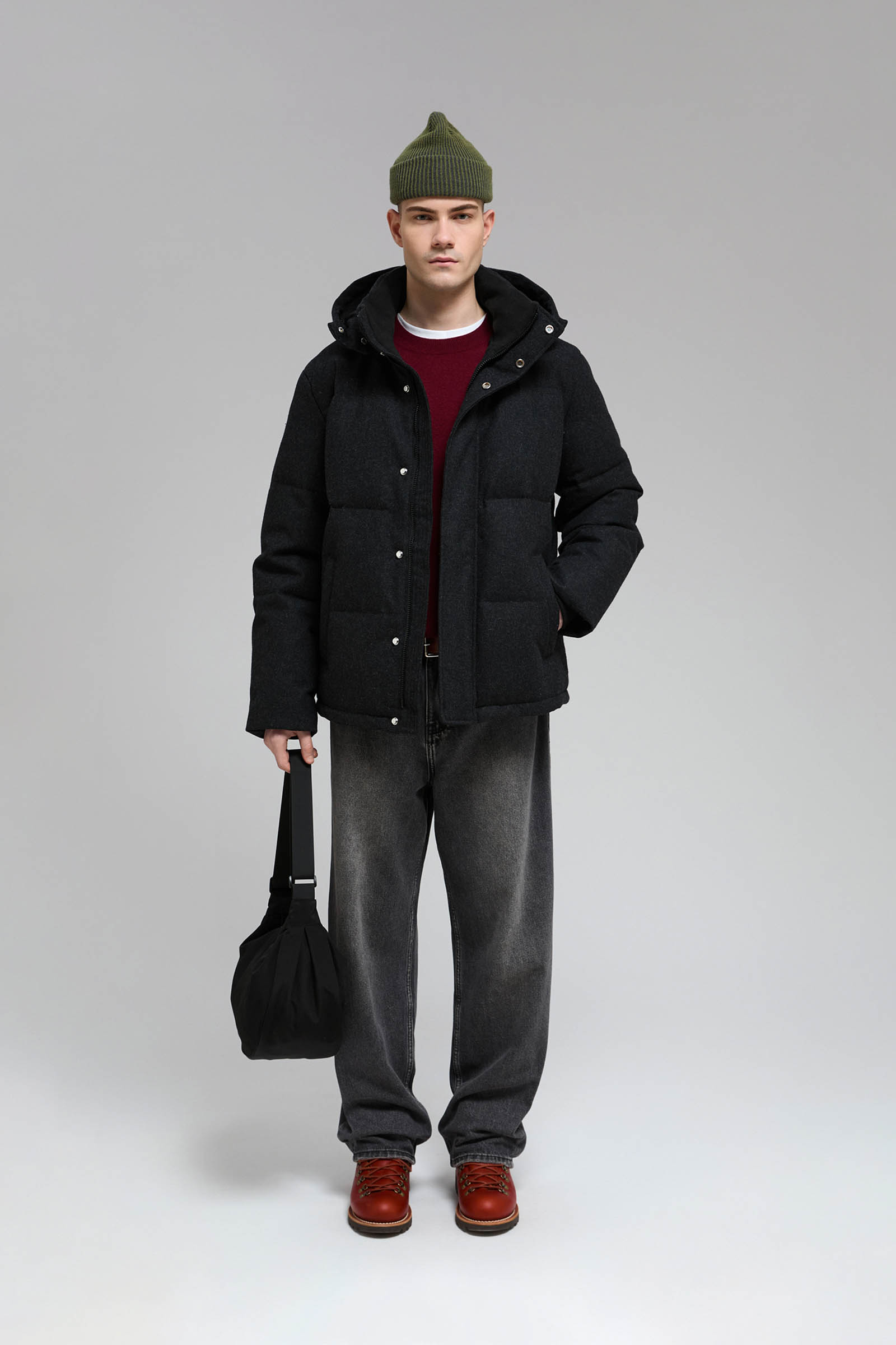 Стеганый пуховик с натуральным пухом 47999₽