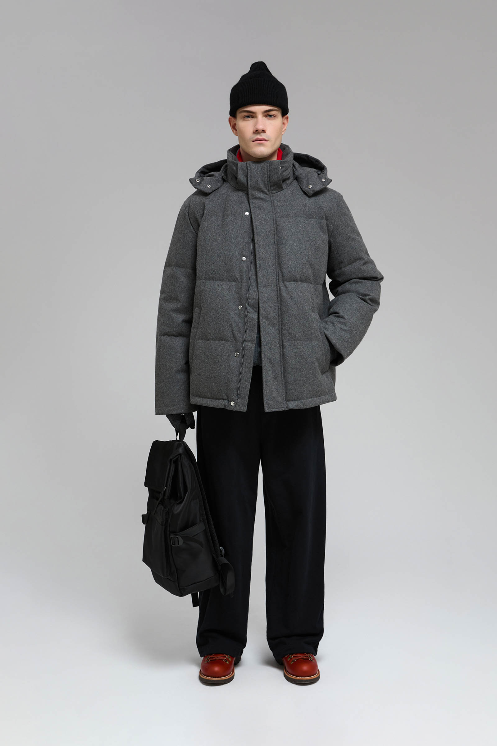 Стеганый пуховик с натуральным пухом 47999₽