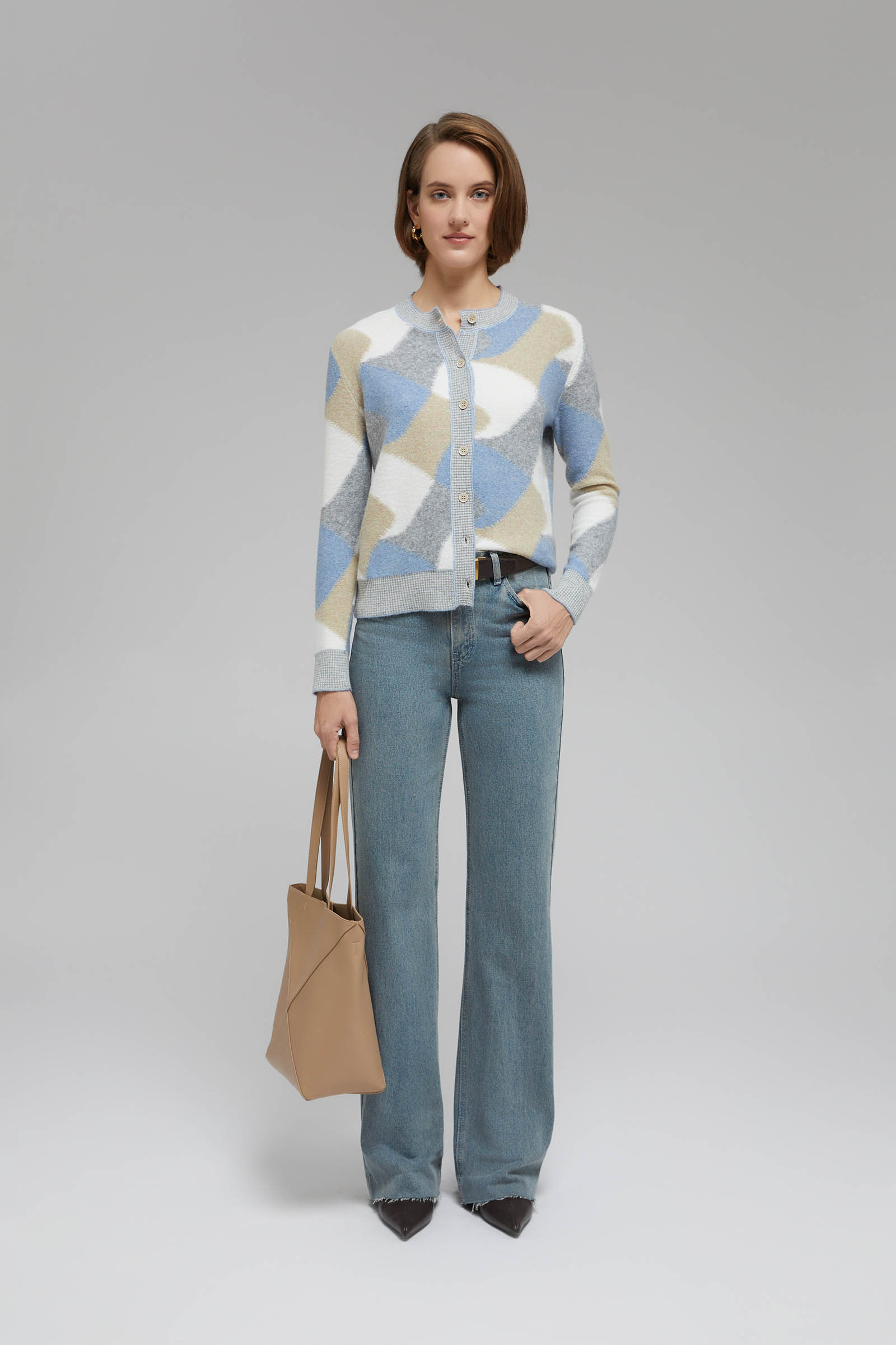 

Кардиган с шерстью, 255 mc mouse melange, Кардиган с шерстью