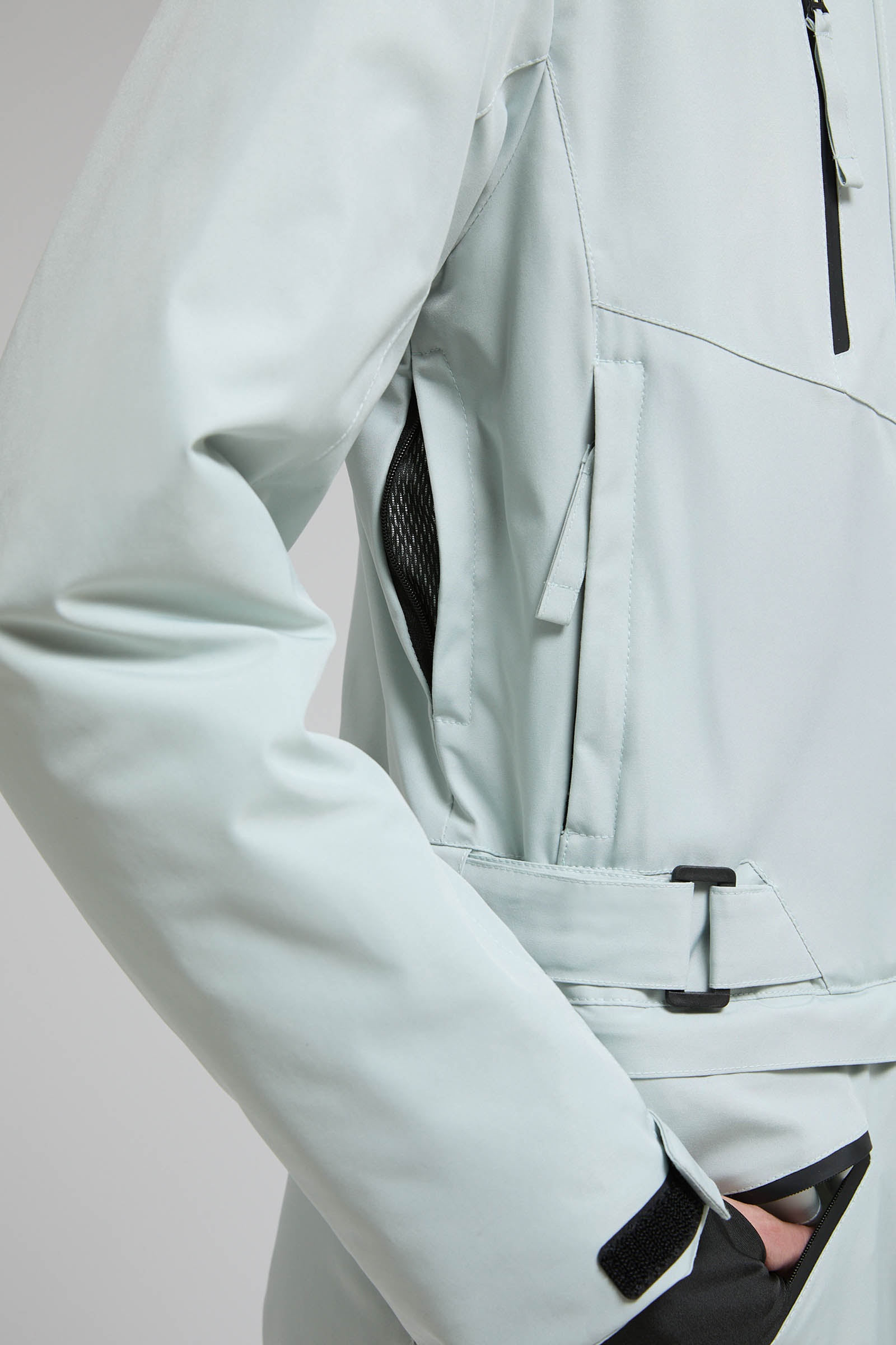 

Горнолыжный комбинезон с капюшоном, 536 sea foam, Горнолыжный комбинезон с капюшоном