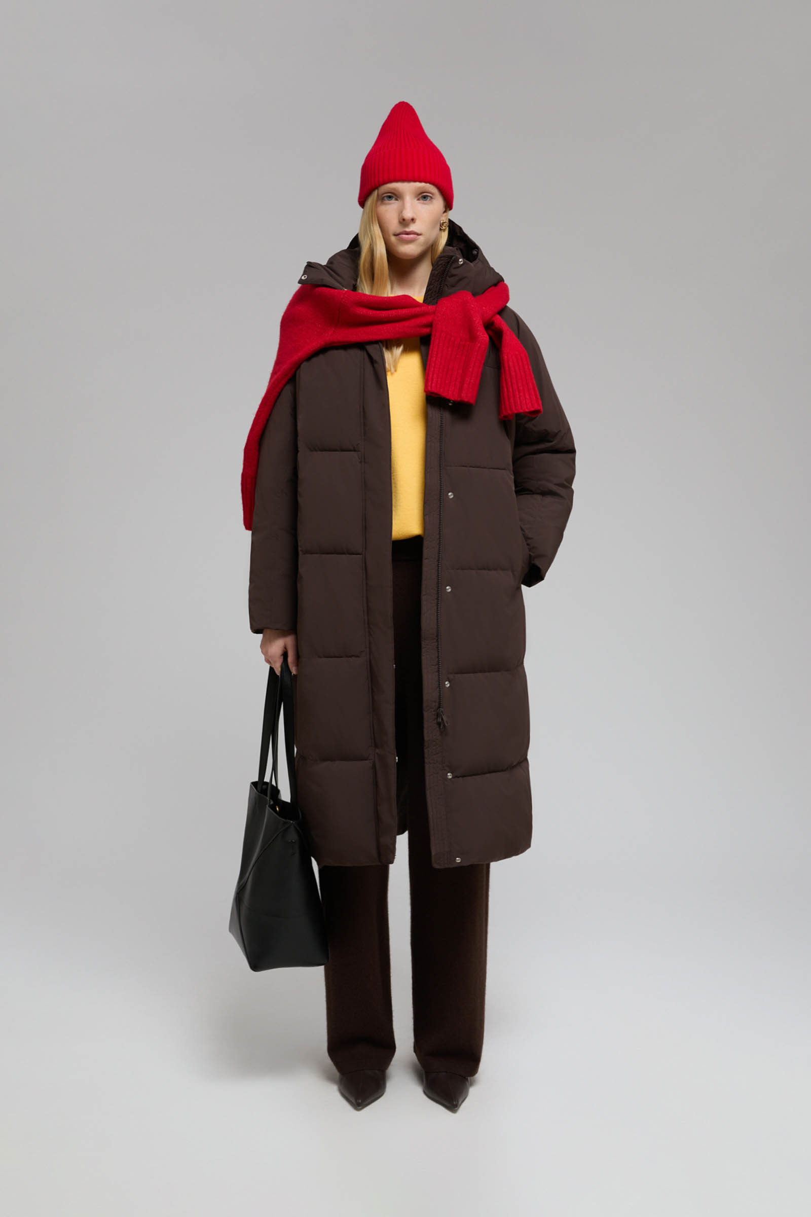 Пальто утепленное Finn Flare, коричневый, арт. FWF11004