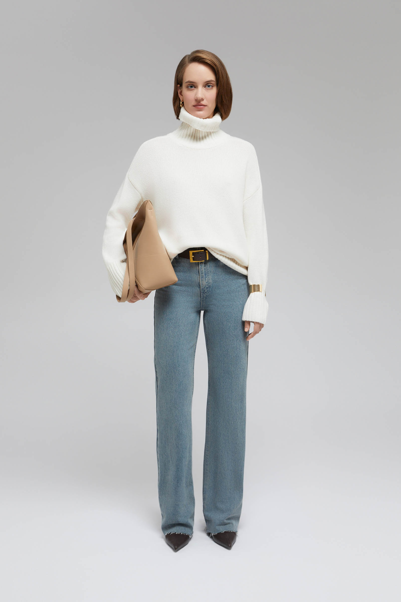 

Свитер с шерстью, 711 milk, Свитер с шерстью