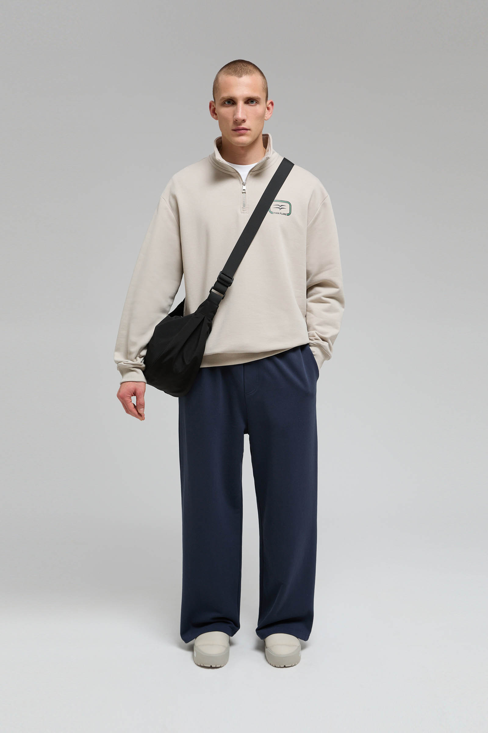 

Толстовка с воротником на молнии, 713 grain, Толстовка с воротником на молнии