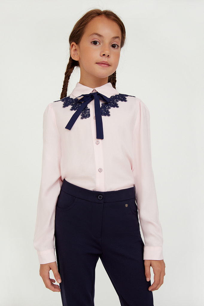 блузка для девочки Finn-Flare цвет 342 roseate