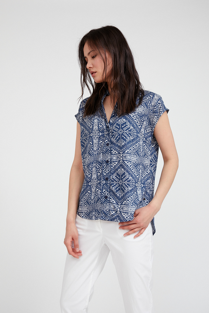 

блузка женская, Темно-синий, блузка женская