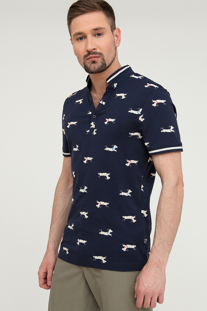 

поло мужское, Темно-синий, поло мужское