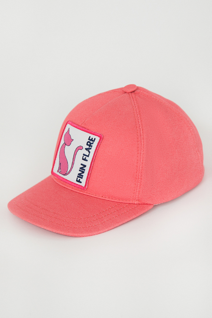 кепи женское Finn-Flare розового цвета