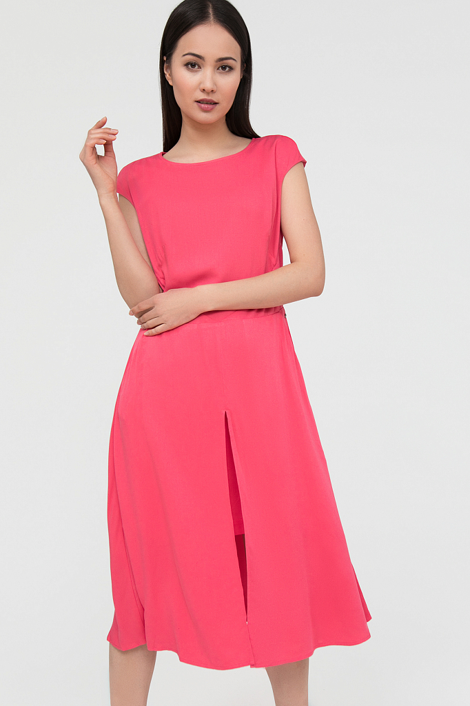 платье женское Finn-Flare розового цвета